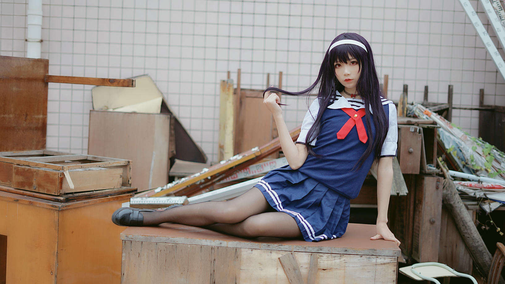 五更百鬼 NO.009 学姐校服 [25P-139MB]_第1集