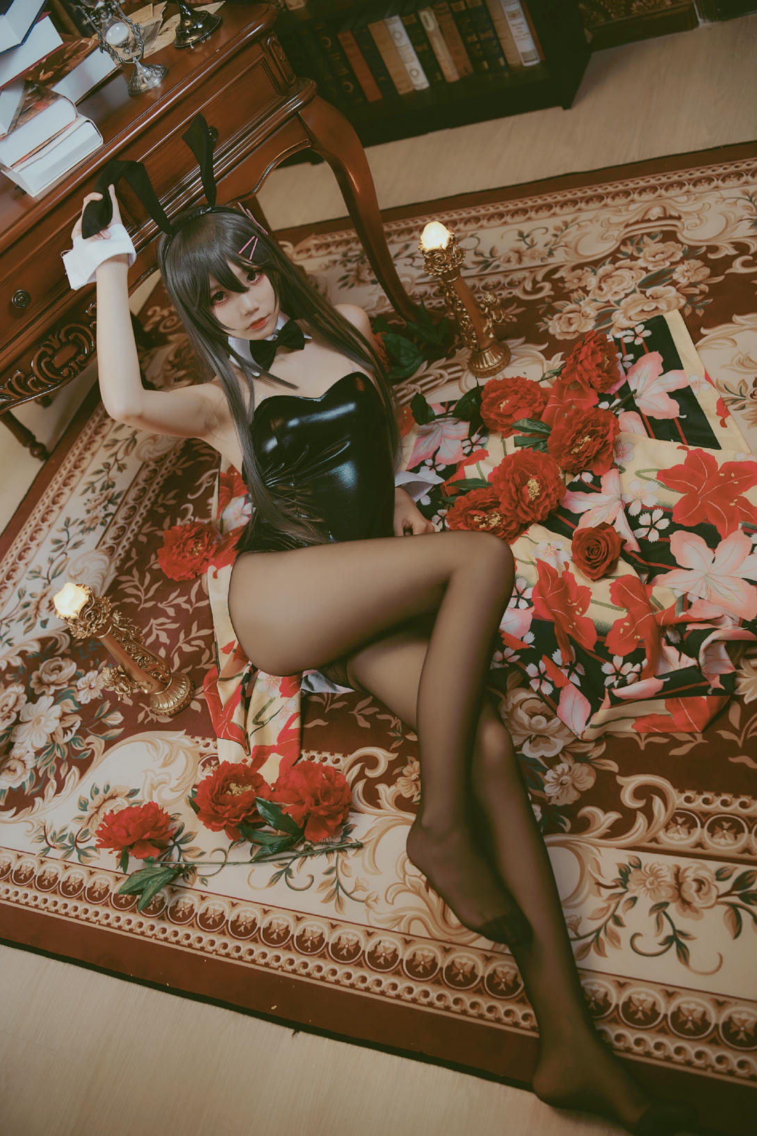 五更百鬼 NO.010 樱岛麻衣兔女郎 [38P-389MB]_第2集