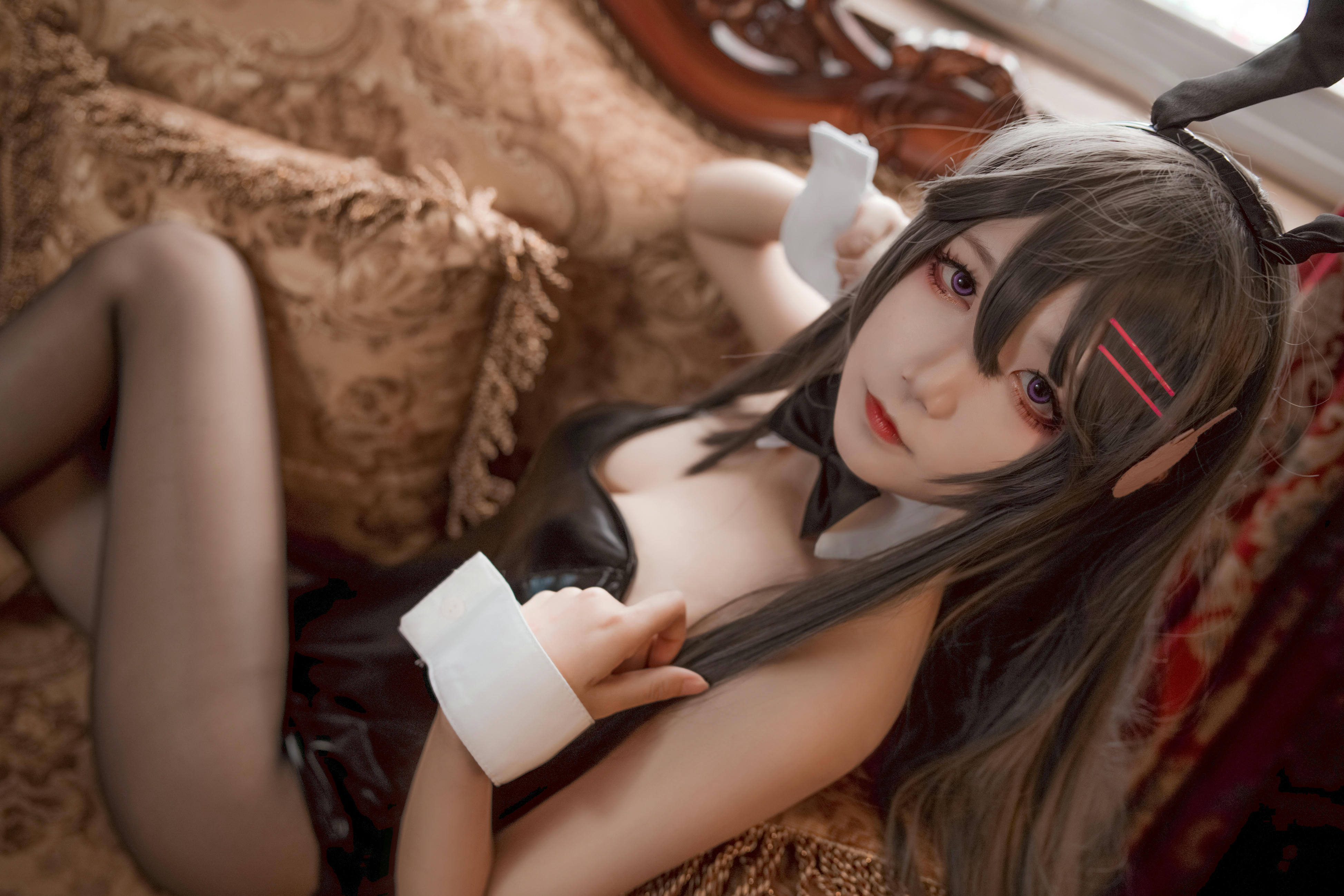 五更百鬼 NO.010 樱岛麻衣兔女郎 [38P-389MB]_第2集