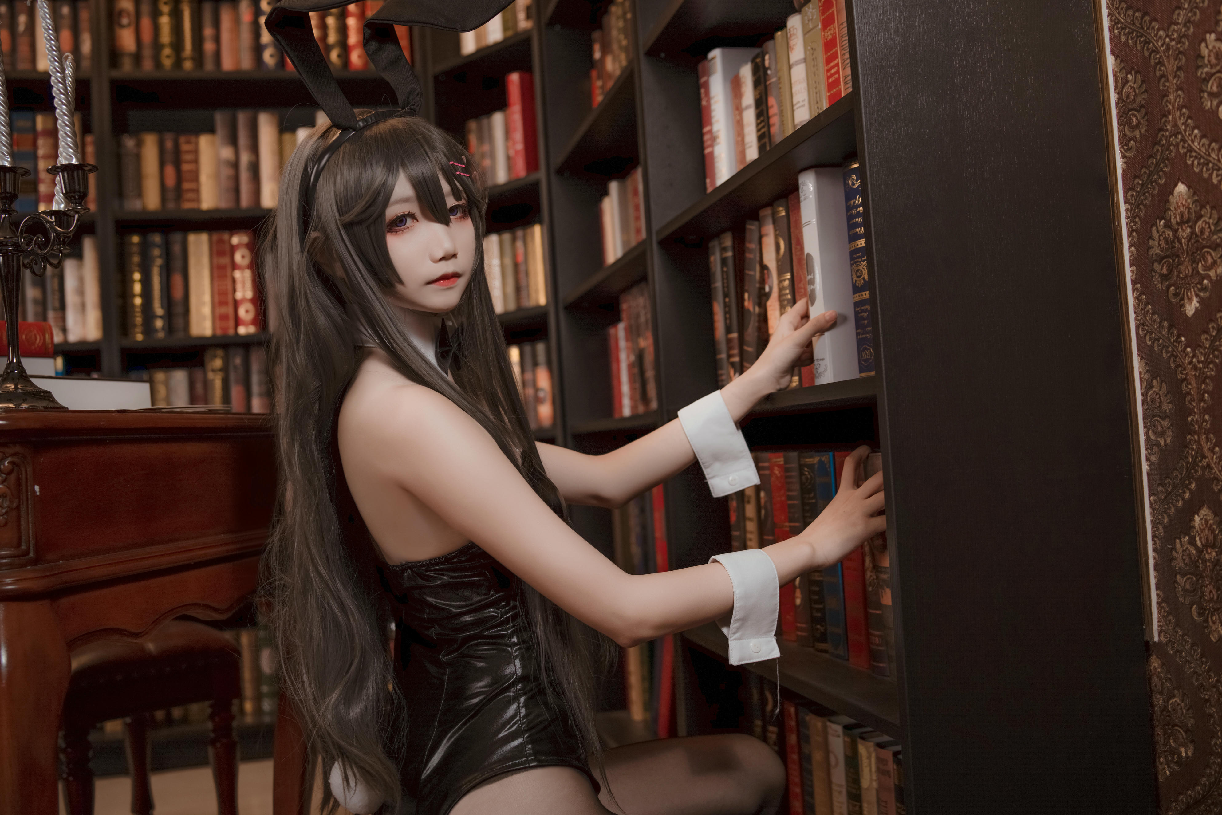 五更百鬼 NO.010 樱岛麻衣兔女郎 [38P-389MB]_第2集