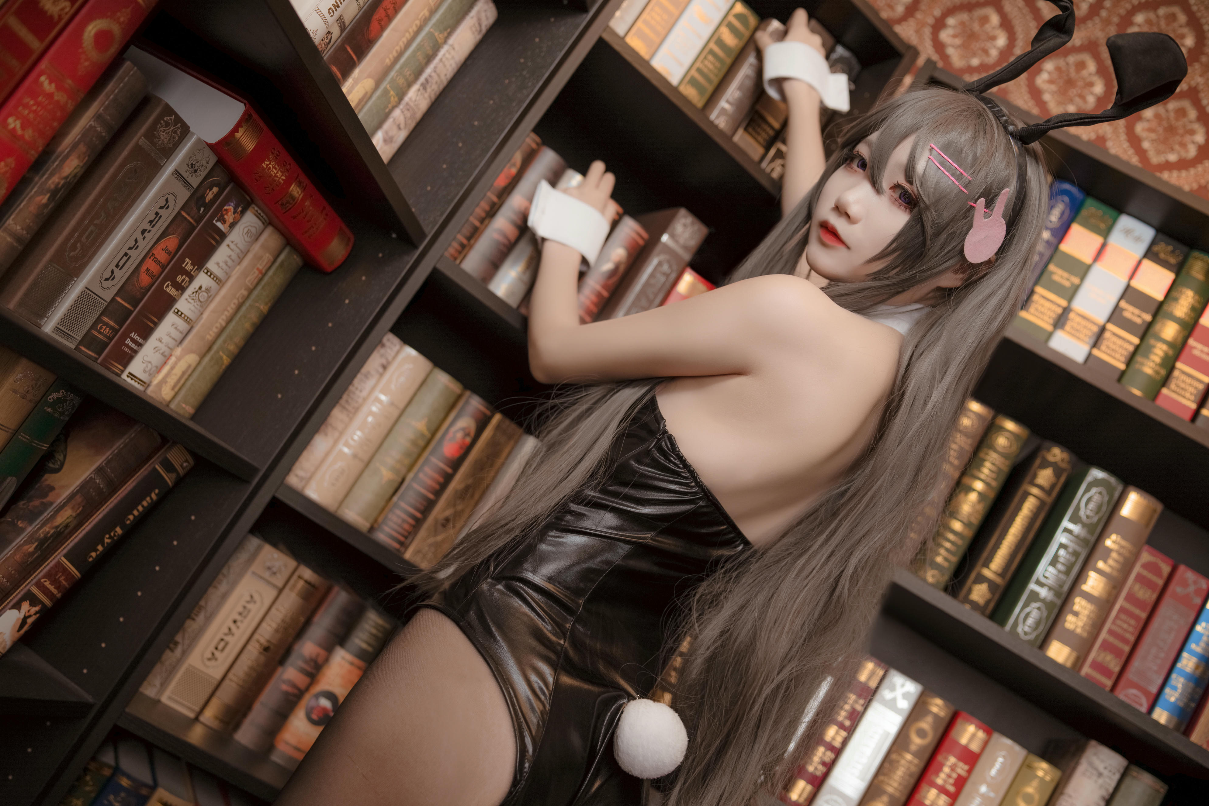 五更百鬼 NO.010 樱岛麻衣兔女郎 [38P-389MB]_第2集