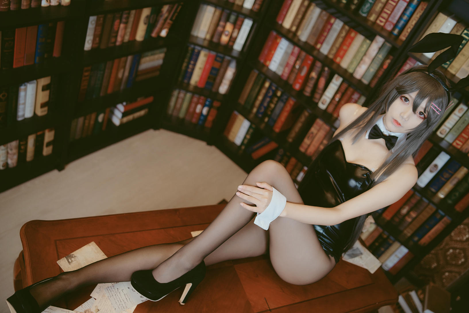 五更百鬼 NO.010 樱岛麻衣兔女郎 [38P-389MB]_第1集