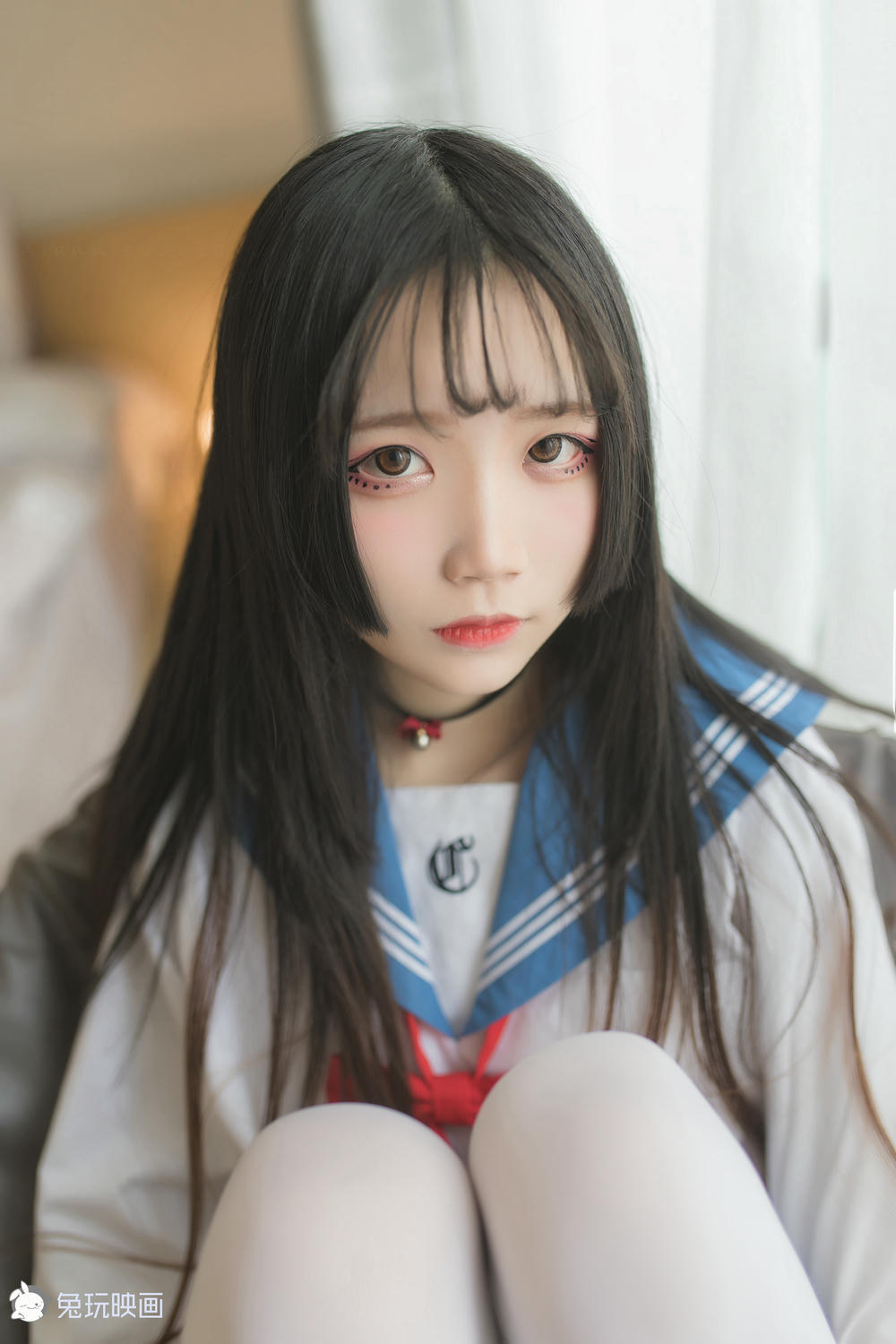 五更百鬼 NO.039 兔玩映画 白丝JK [10P-26MB]_第1集