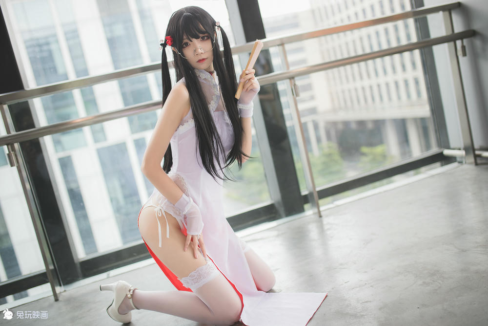 五更百鬼 NO.040 兔玩映画 白丝旗袍 [19P-76MB]_第1集