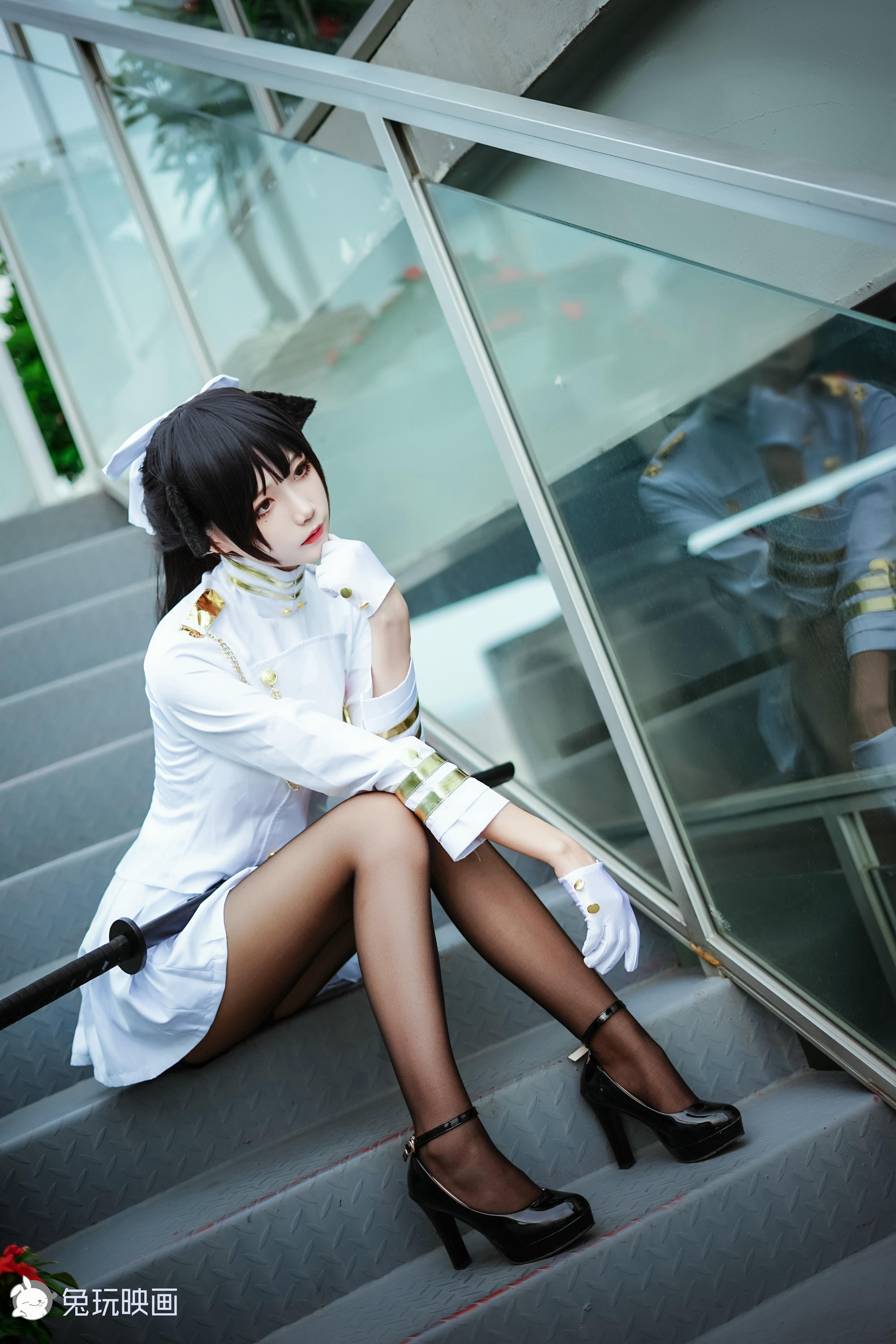 五更百鬼 NO.041 兔玩映画 碧蓝航线 高雄(白) [10P-132MB]_第1集