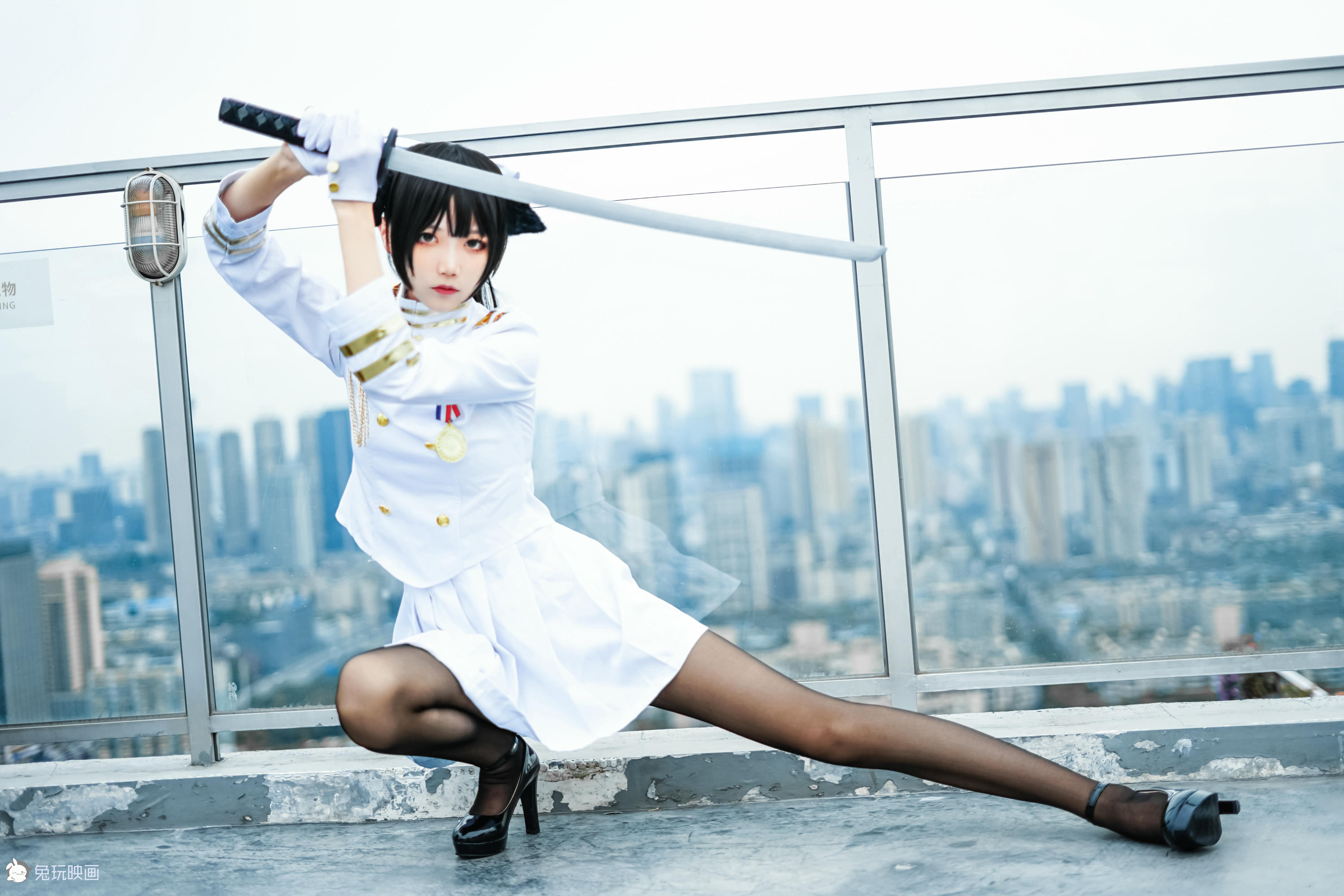 五更百鬼 NO.041 兔玩映画 碧蓝航线 高雄(白) [10P-132MB]_第1集