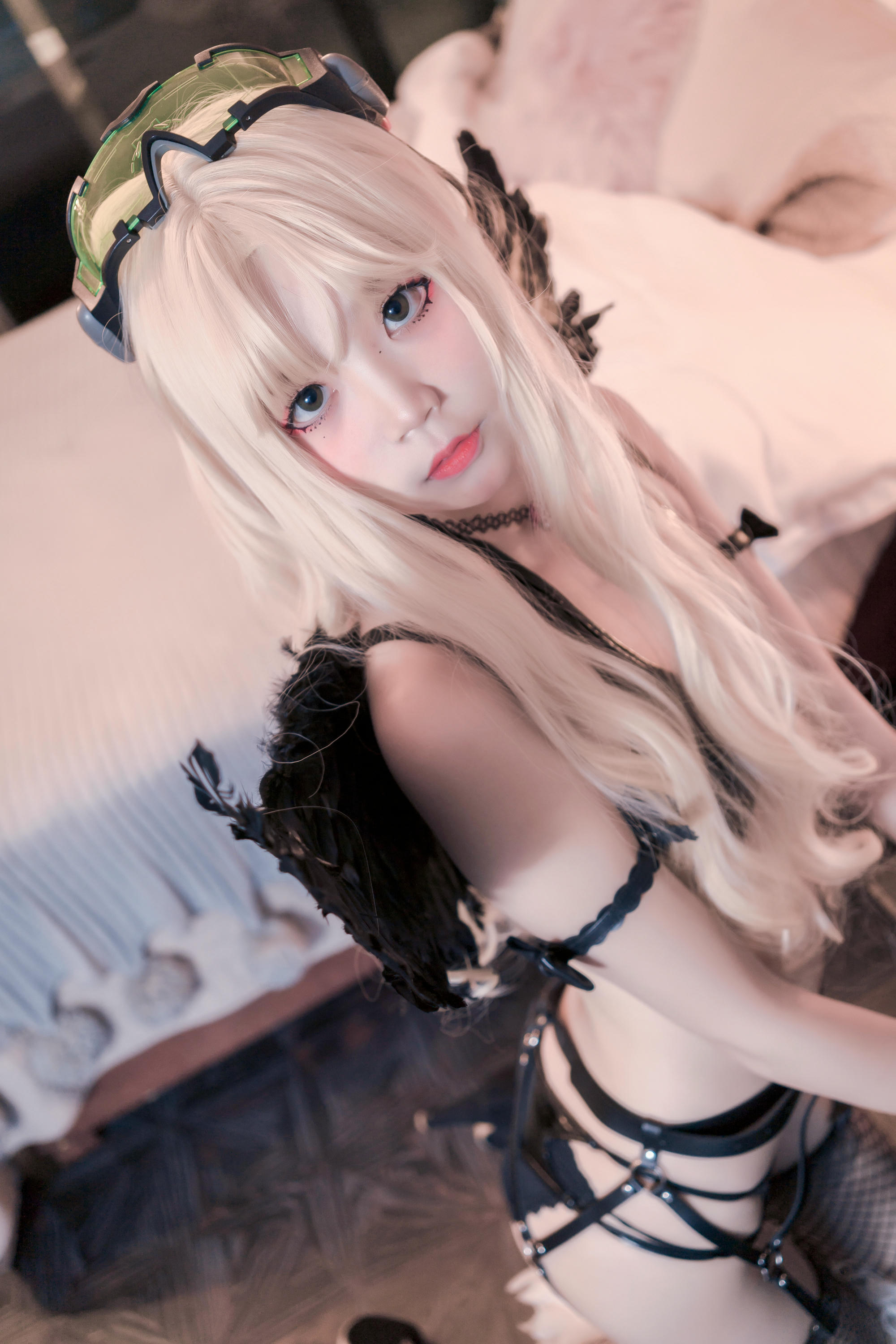 五更百鬼 NO.043 圣女 吊带黑丝 [60P 873MB]_第2集