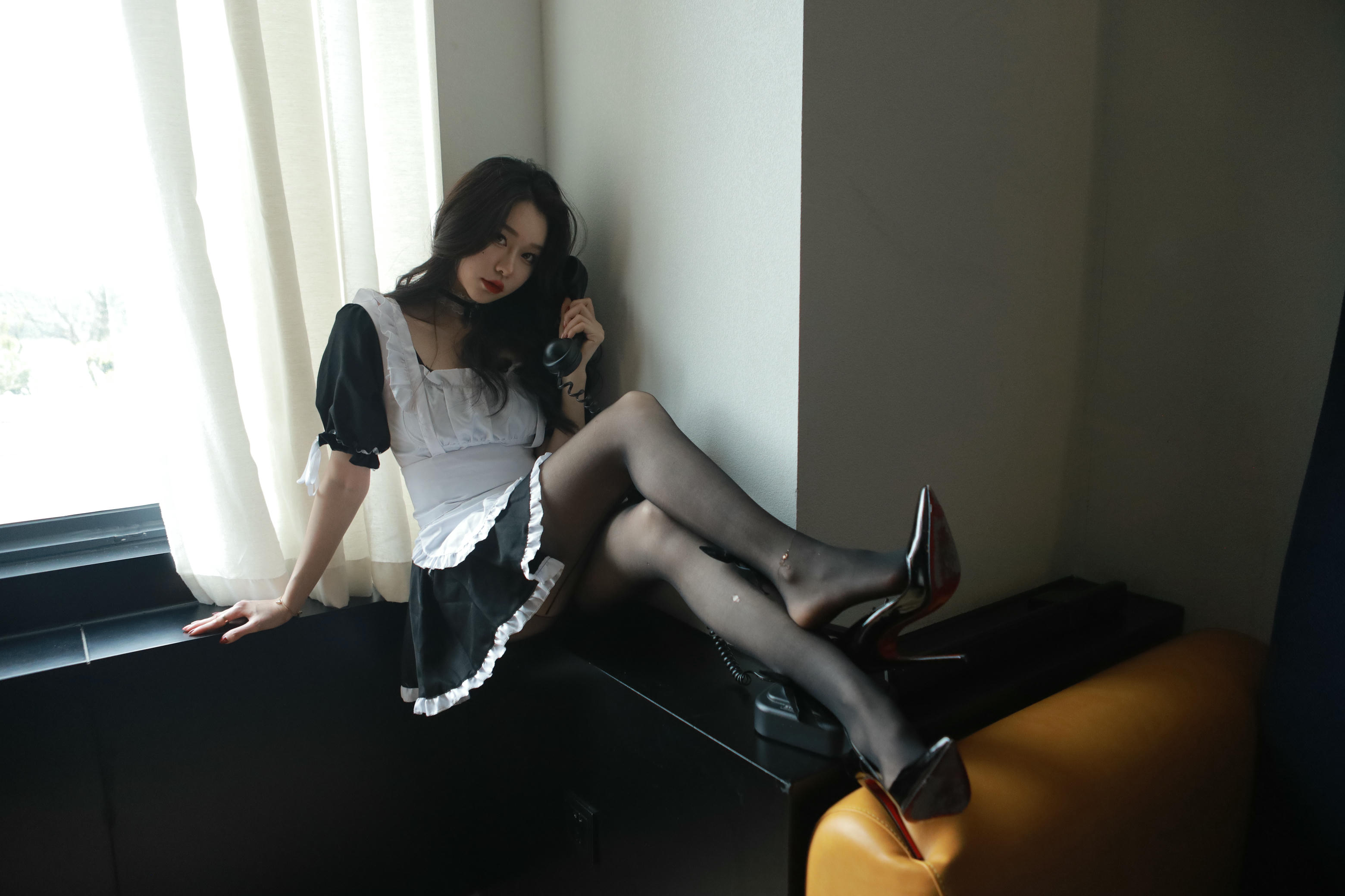Sia不吃鱼微密圈 NO.010 俏皮大奶女仆系列 [98P+1V／2.92GB]_第5集