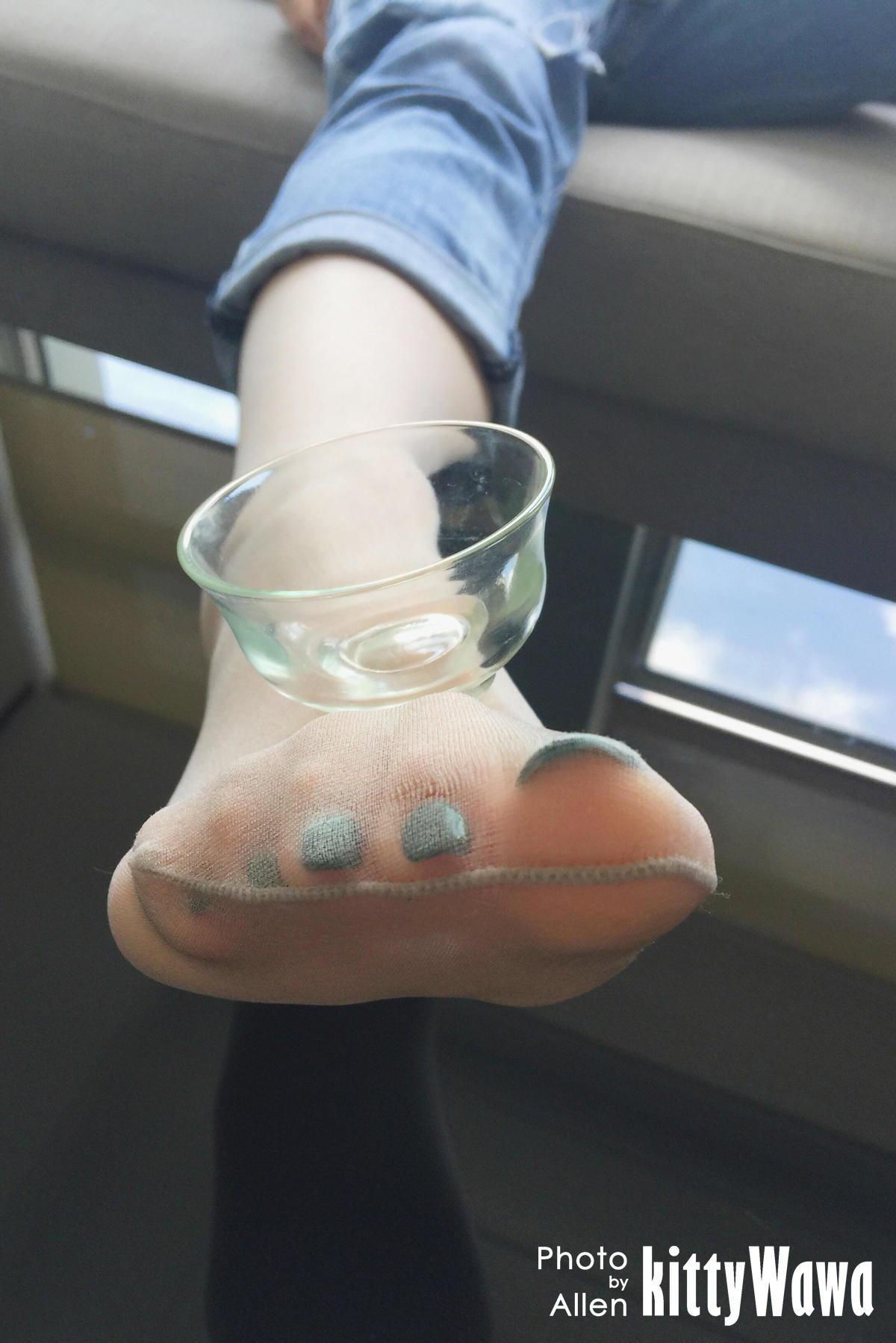 袜小喵 KT001 玩物 茶杯 [57P+11M]_第1集