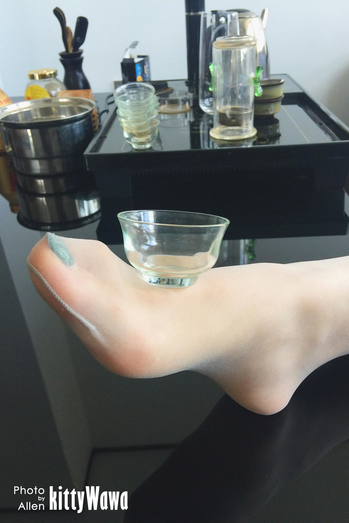 袜小喵 KT001 玩物 茶杯 [57P+11M]_第1集