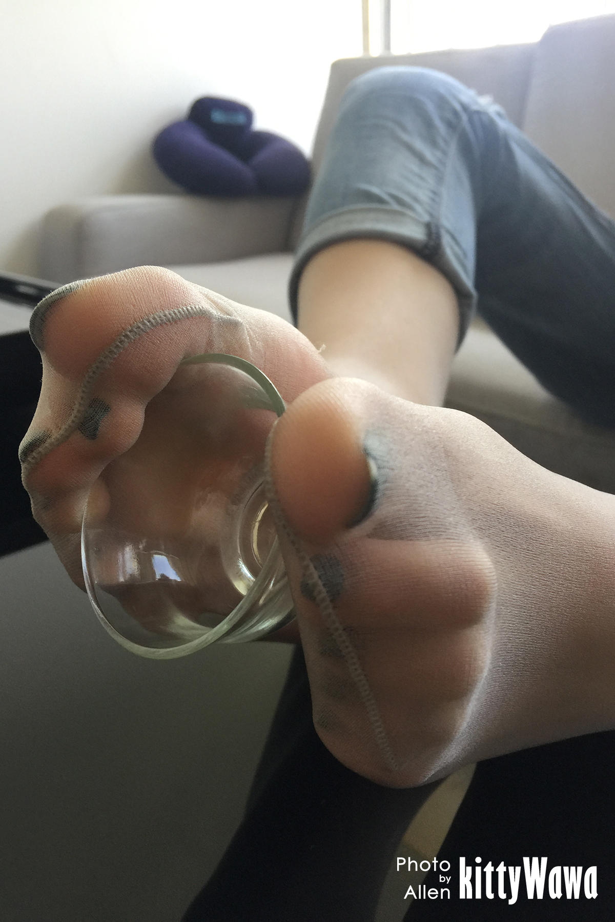 袜小喵 KT001 玩物 茶杯 [57P+11M]_第3集