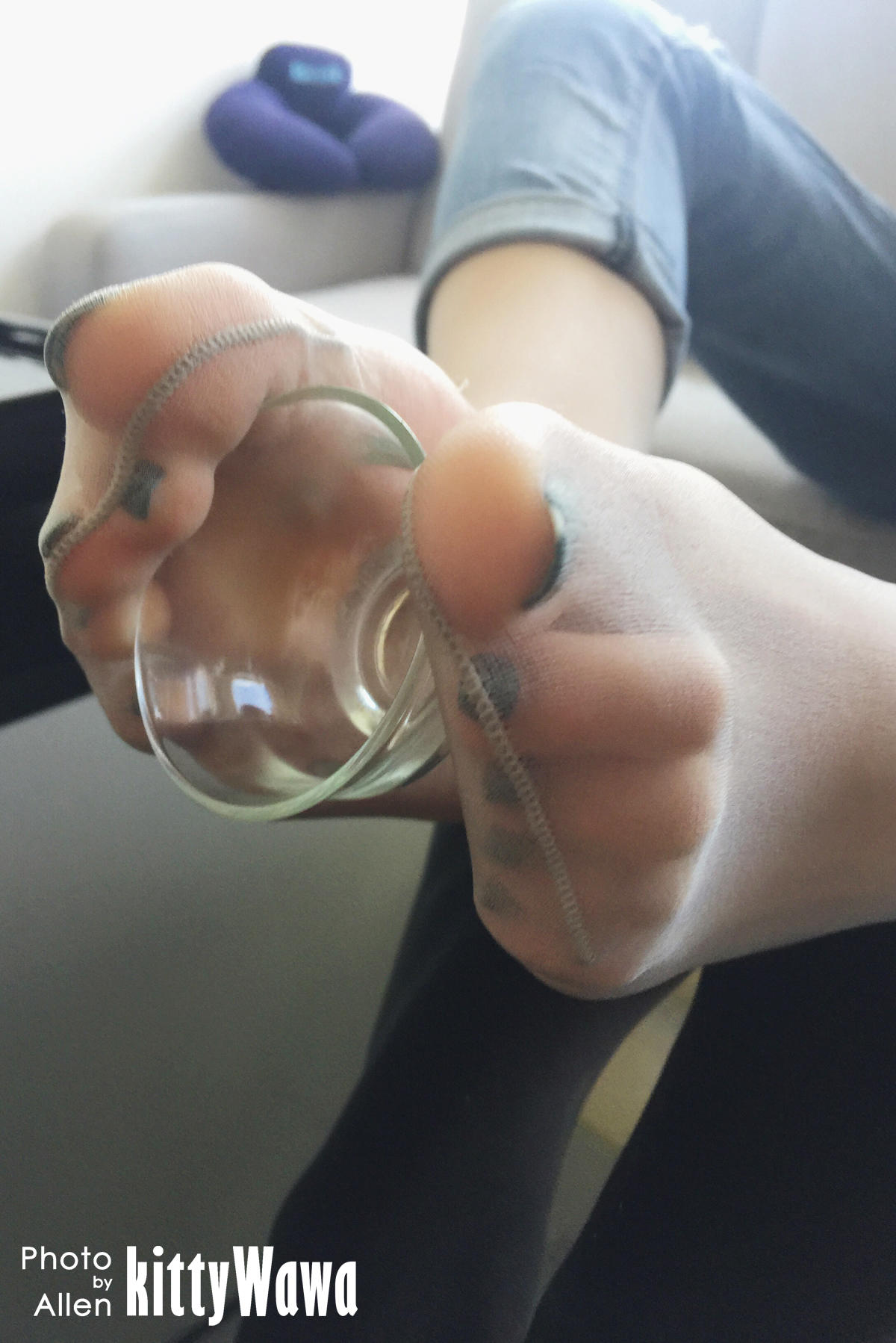 袜小喵 KT001 玩物 茶杯 [57P+11M]_第3集