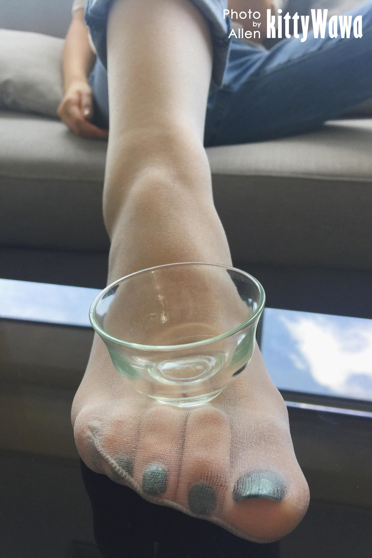 袜小喵 KT001 玩物 茶杯 [57P+11M]_第1集