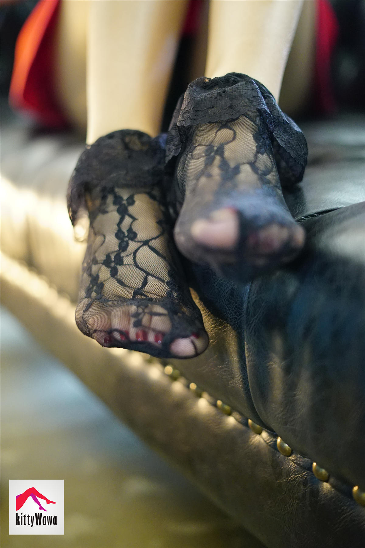 袜小喵 KT010 被玩弄的蕾丝 [99P+21M]_第4集