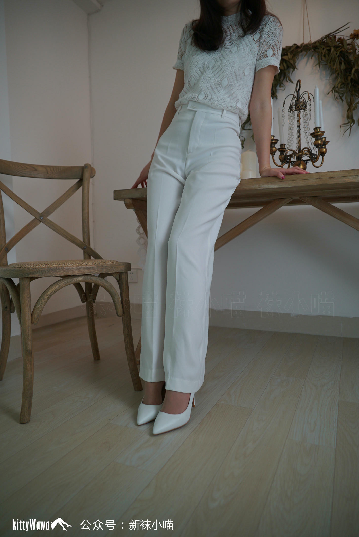 袜小喵 KT107 白衣天使 [59P+41M]_第1集