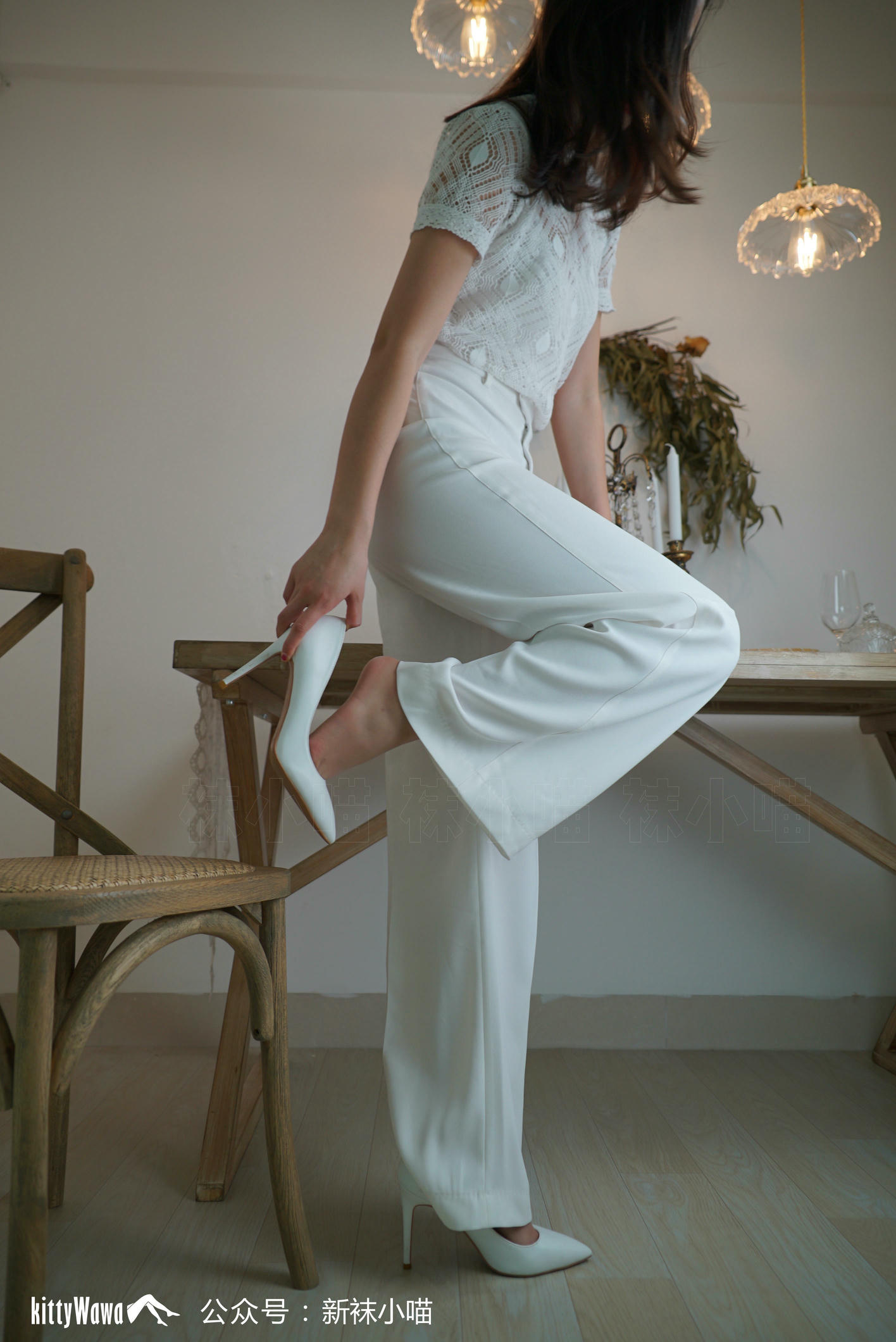 袜小喵 KT107 白衣天使 [59P+41M]_第2集