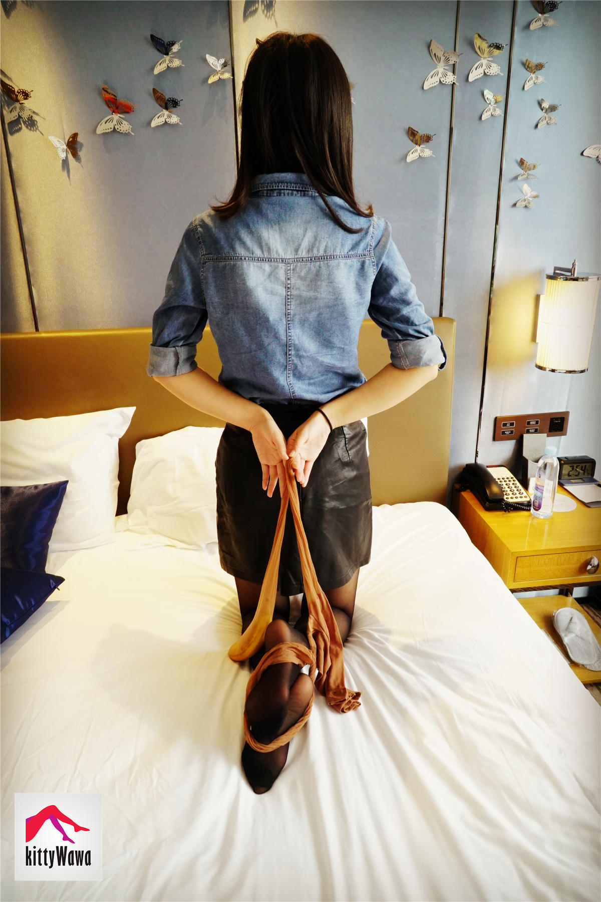 袜小喵 KT011 香蕉味的丝袜 [99P+23M]_第4集