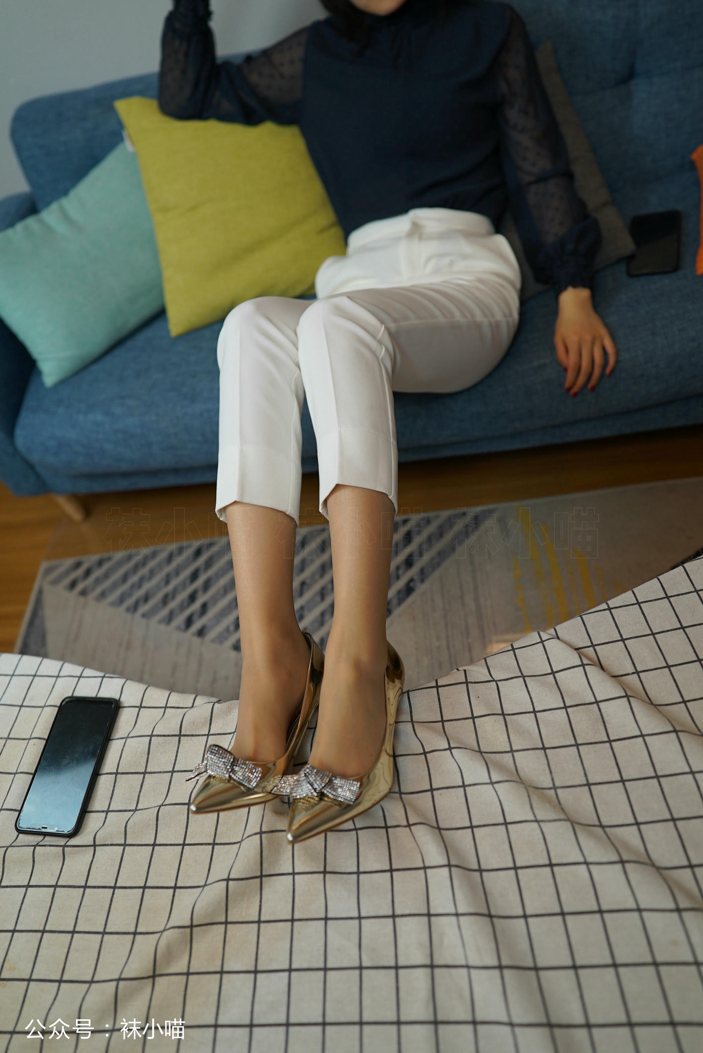 袜小喵 KT117 金银 [59P+50M]_第1集