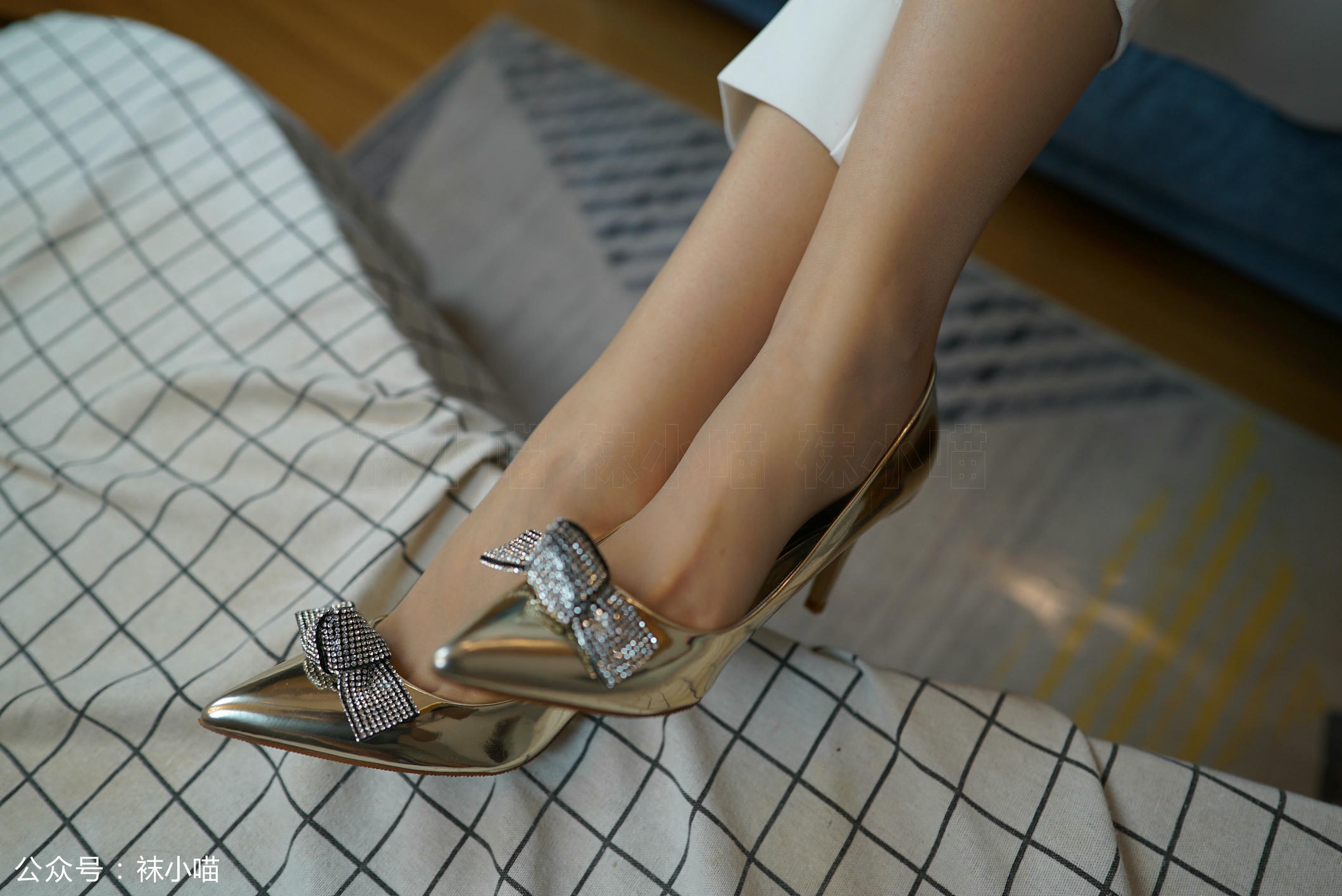 袜小喵 KT117 金银 [59P+50M]_第1集