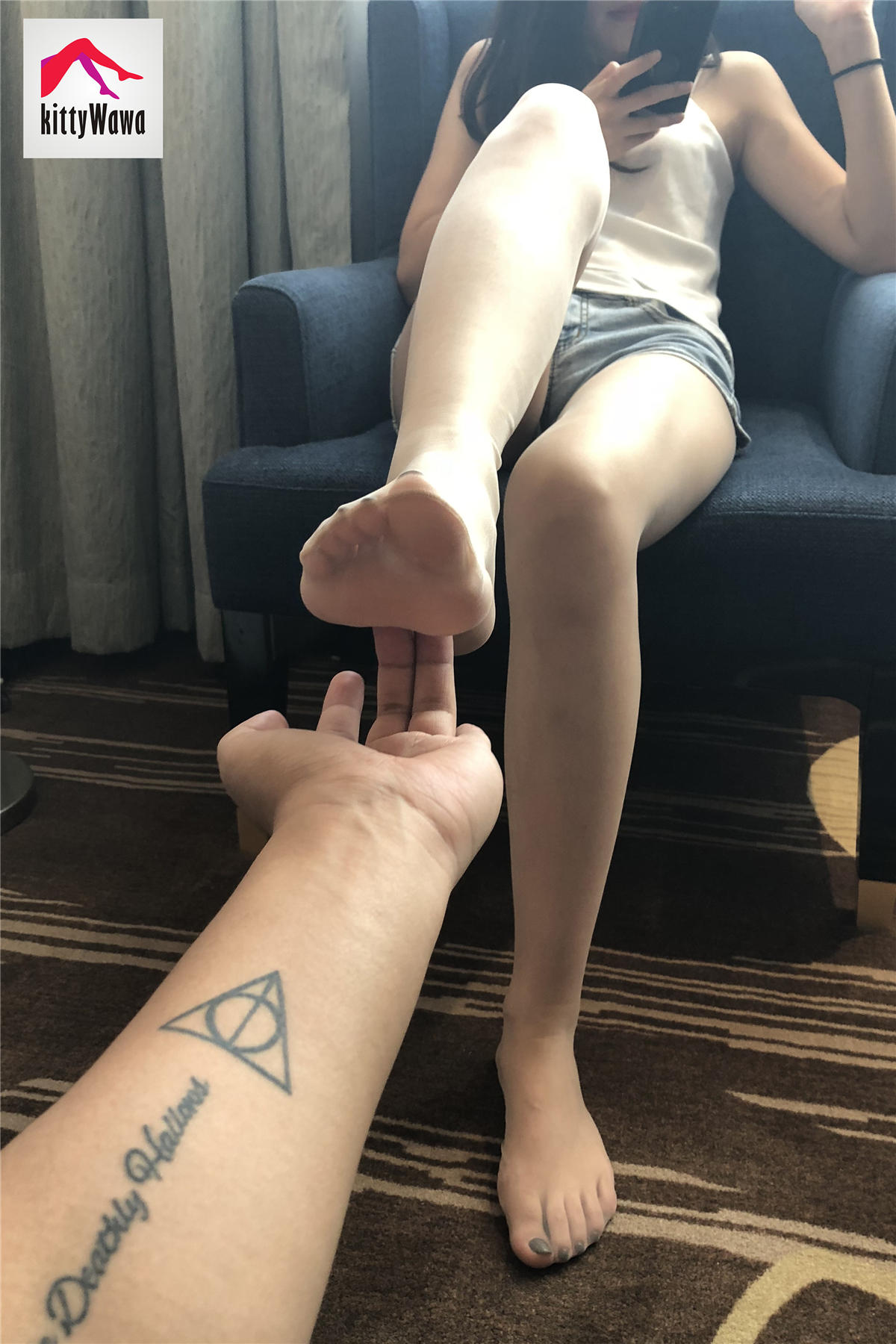 袜小喵 KT012 两种镜头的哇小喵 [99P+19M]_第3集