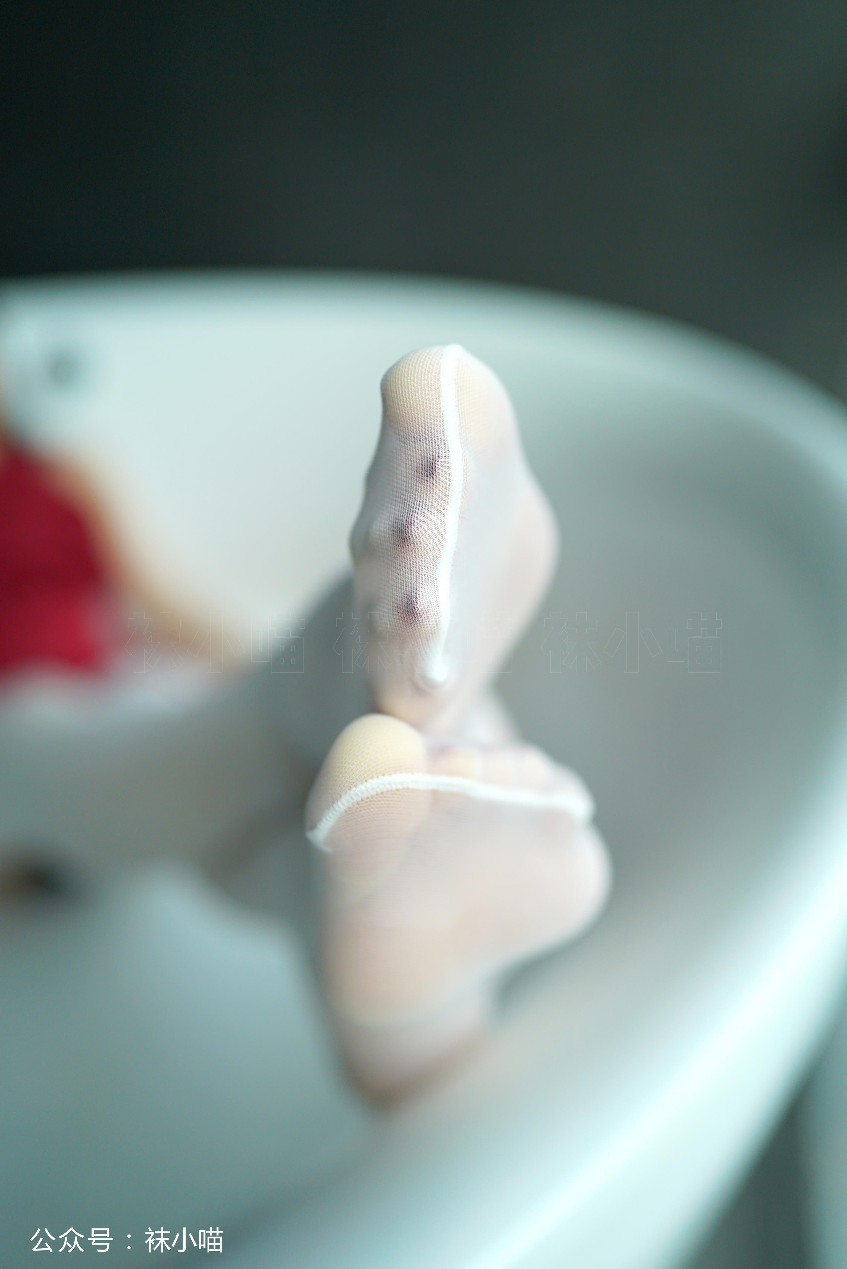 袜小喵 KT126 雪色吊带袜 [59P+43M]_第3集