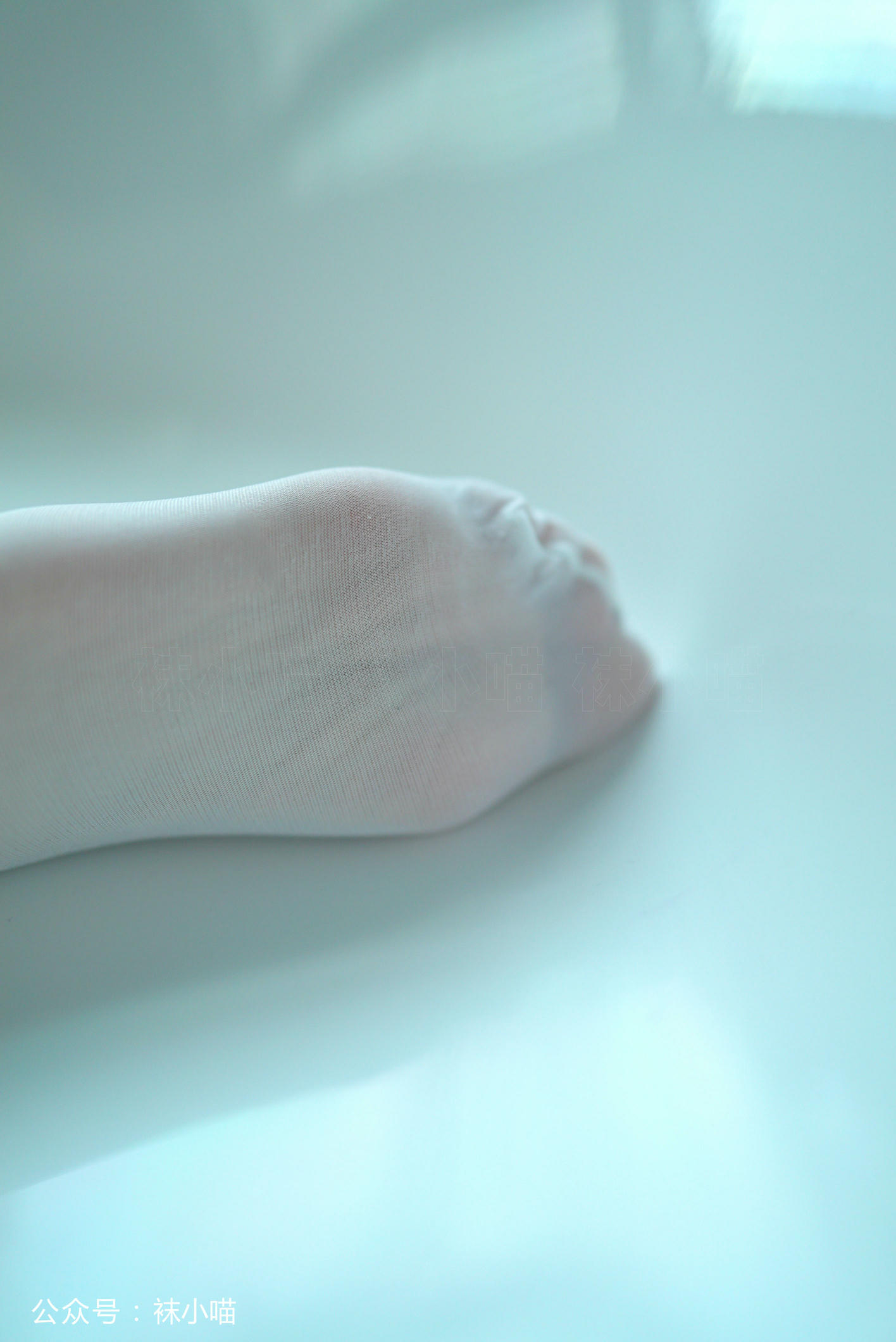 袜小喵 KT126 雪色吊带袜 [59P+43M]_第3集