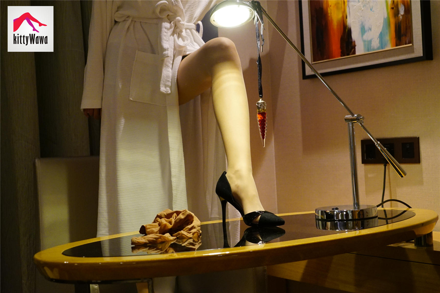 袜小喵 KT013 萝卜丁与浴袍 [99P+21M]_第4集