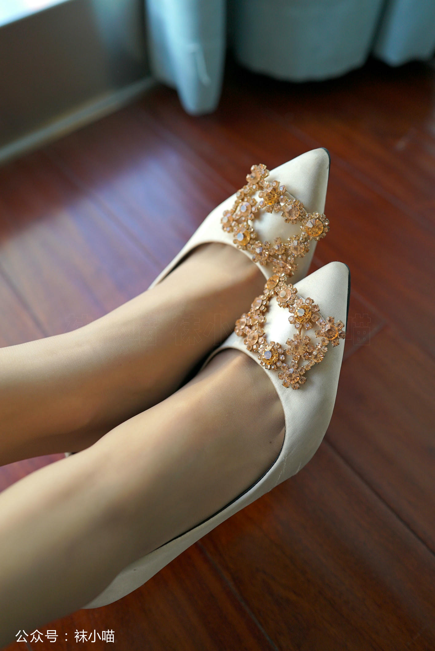 袜小喵 KT132 暖色竖条纹 [59P+52M]_第1集