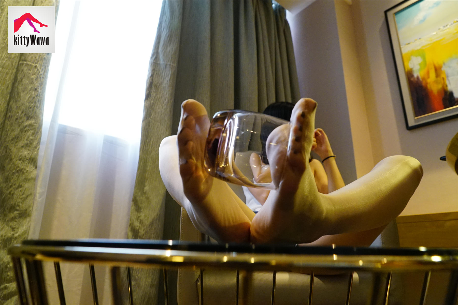 袜小喵 KT014 一女两杯 [99P+22M]_第4集