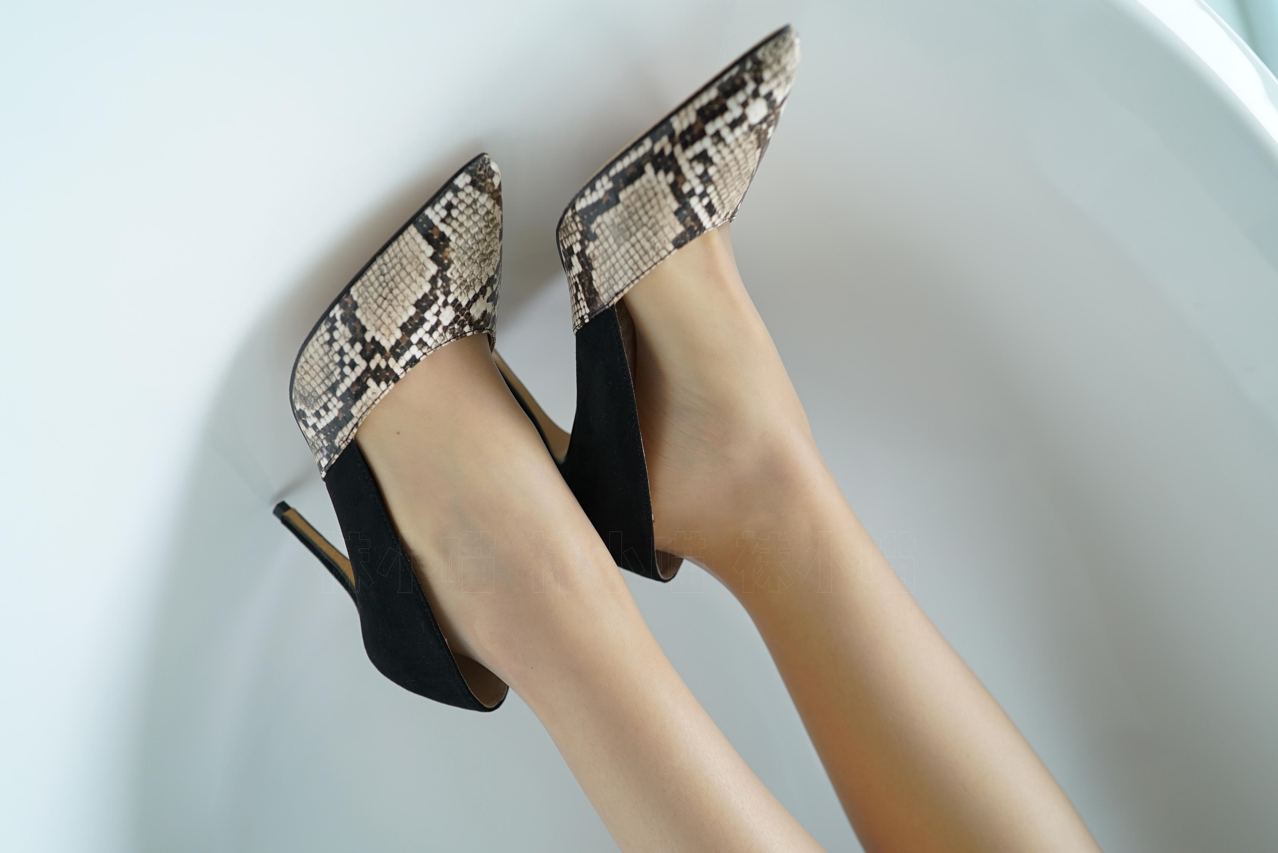 袜小喵 KT141 皮裤小野猫 [60P+29M]_第1集