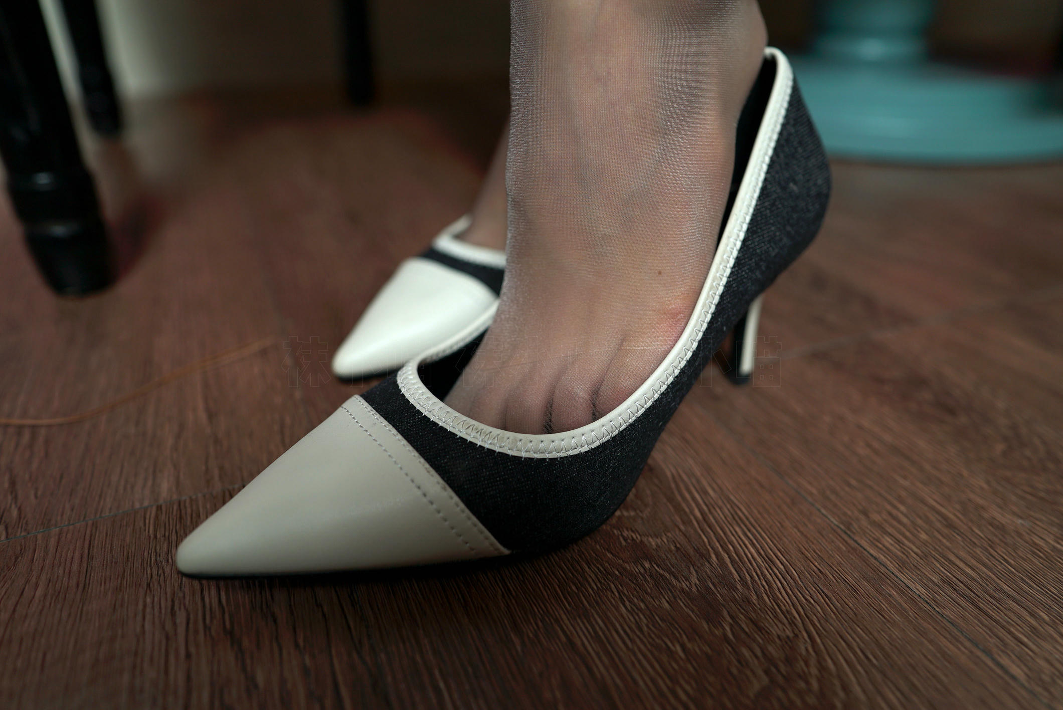 袜小喵 KT142 黑灰配 [60P+50M]_第3集