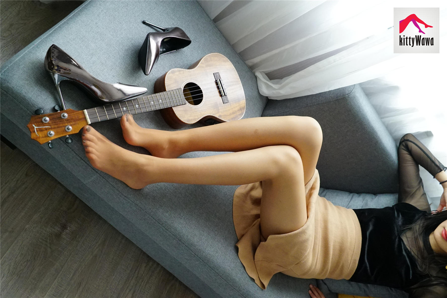 袜小喵 KT015 不会弹琴的小仙女 [99P+27M]_第2集