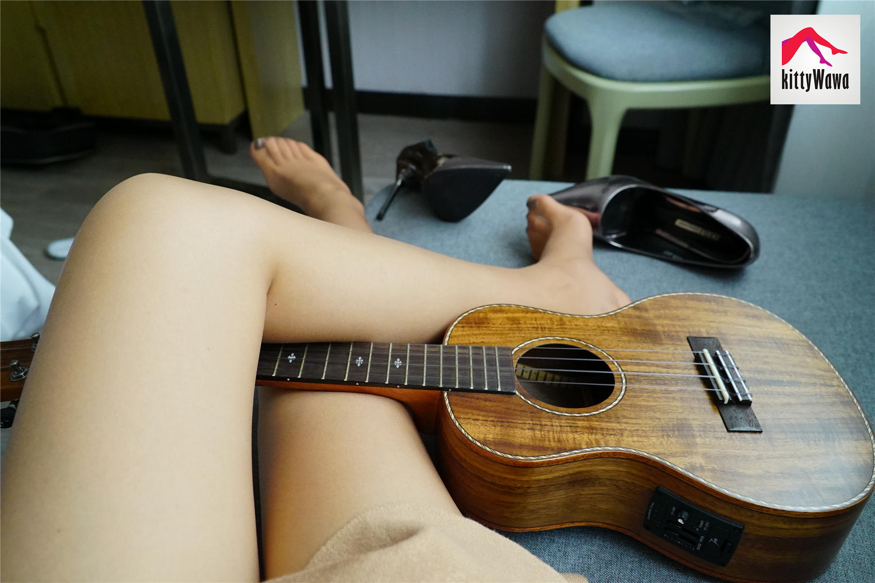 袜小喵 KT015 不会弹琴的小仙女 [99P+27M]_第2集