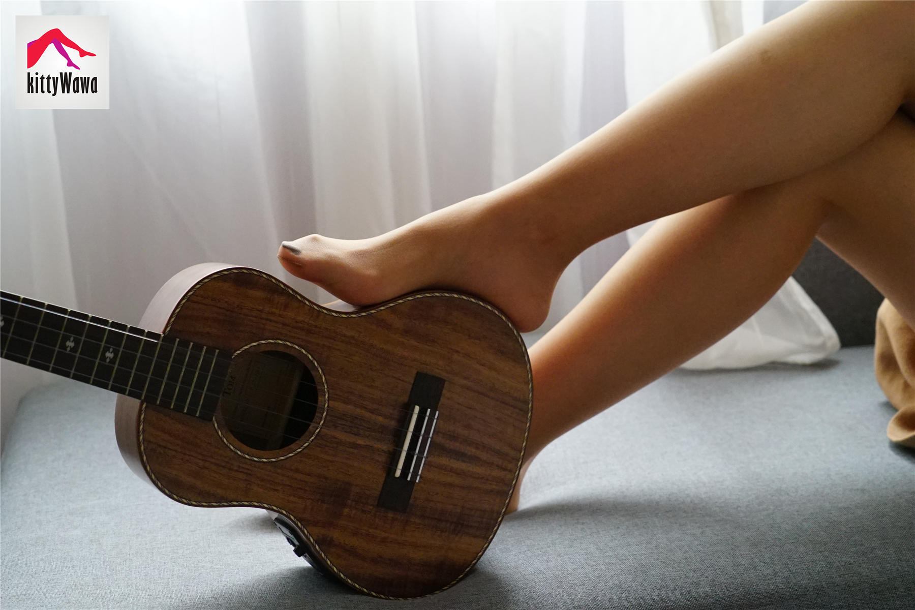 袜小喵 KT015 不会弹琴的小仙女 [99P+27M]_第3集