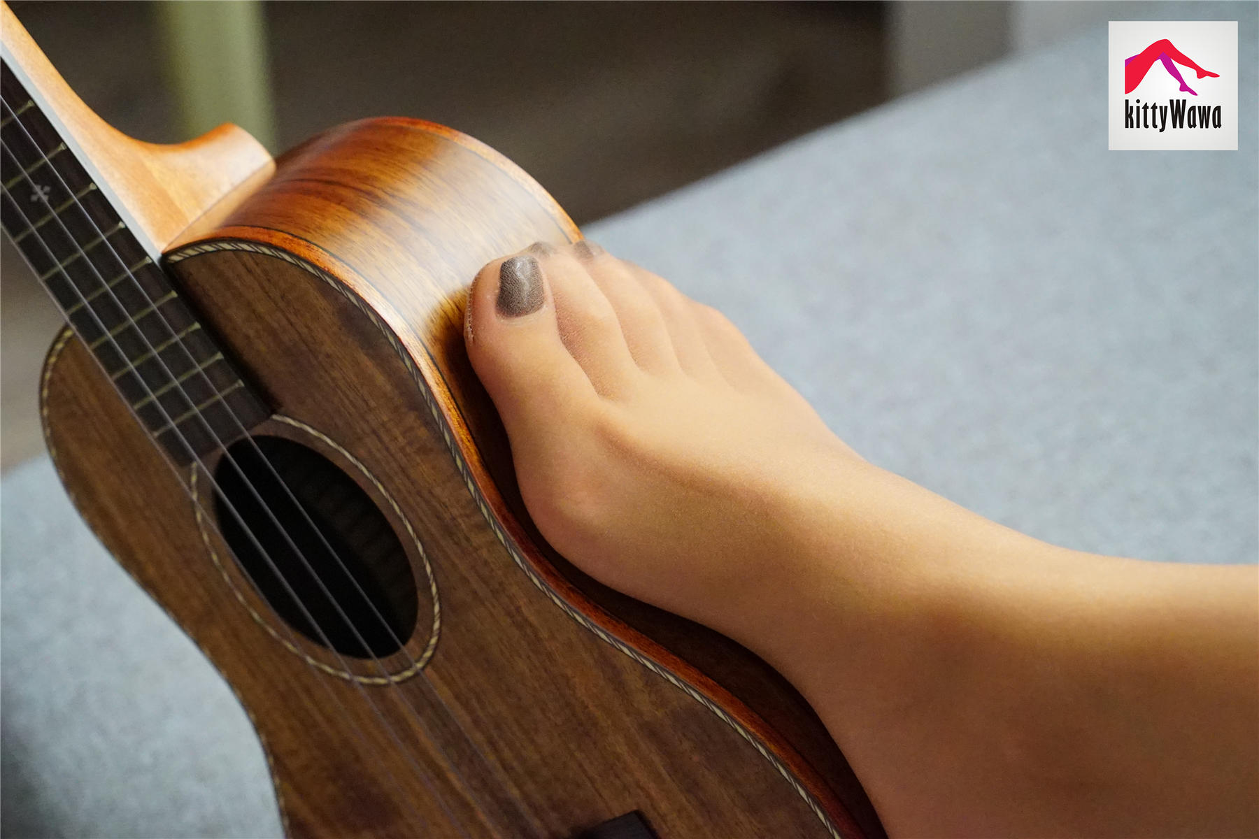 袜小喵 KT015 不会弹琴的小仙女 [99P+27M]_第3集