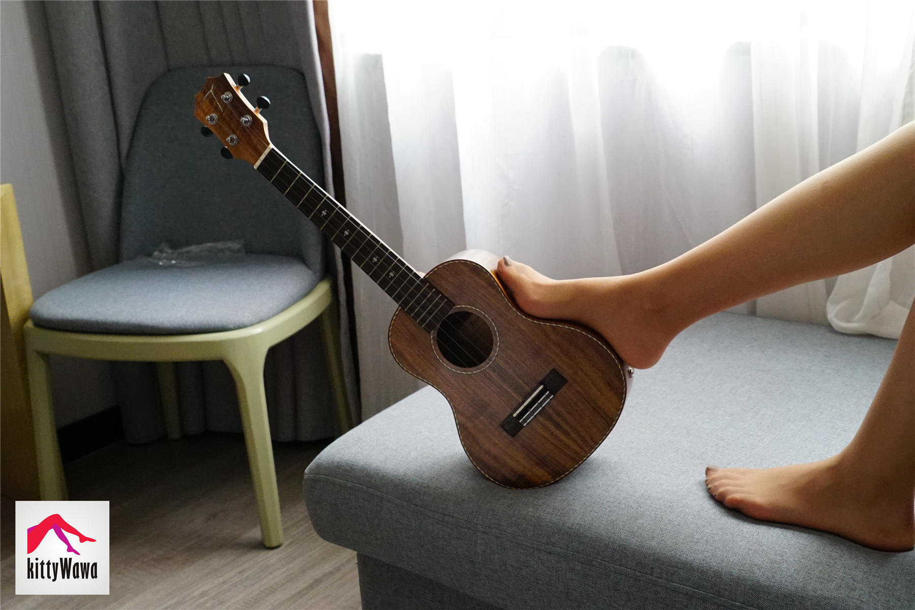 袜小喵 KT015 不会弹琴的小仙女 [99P+27M]_第3集