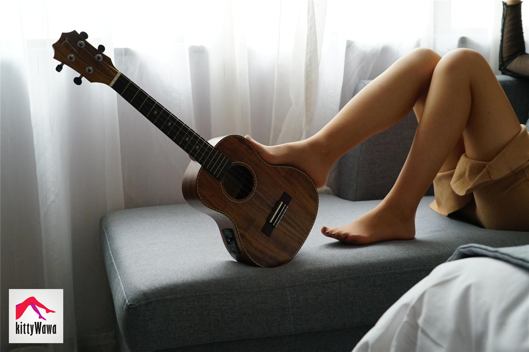 袜小喵 KT015 不会弹琴的小仙女 [99P+27M]_第3集