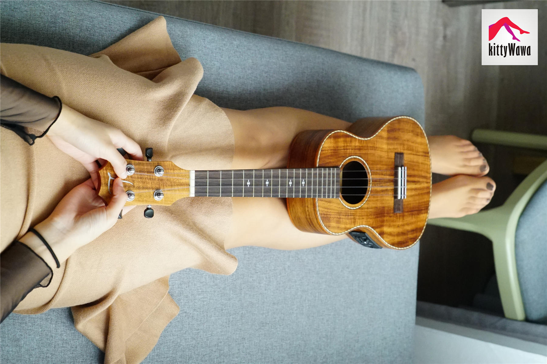 袜小喵 KT015 不会弹琴的小仙女 [99P+27M]_第4集