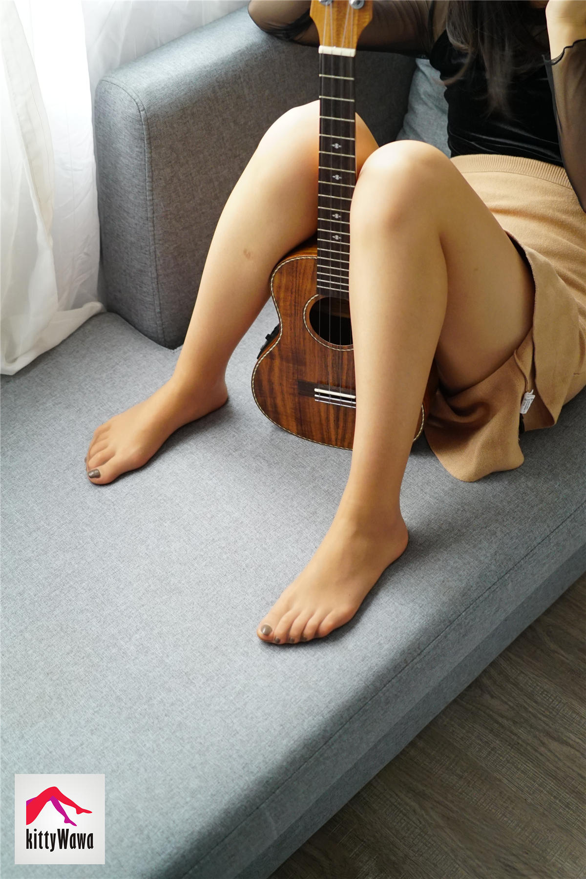 袜小喵 KT015 不会弹琴的小仙女 [99P+27M]_第5集