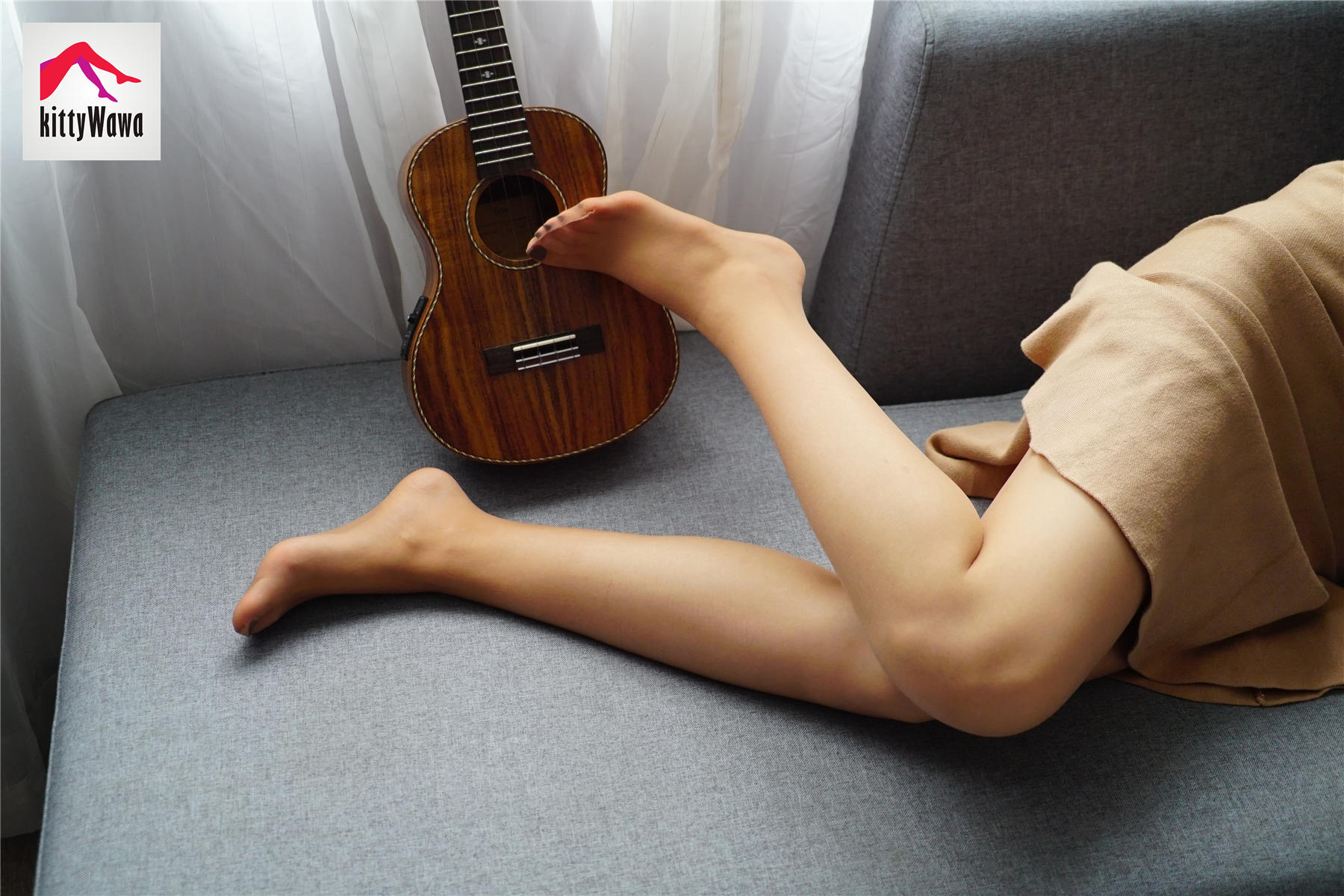 袜小喵 KT015 不会弹琴的小仙女 [99P+27M]_第5集