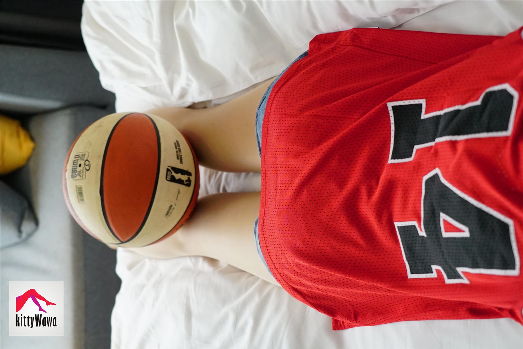 袜小喵 KT016 灌篮少女14号 [99P+20M]_第2集