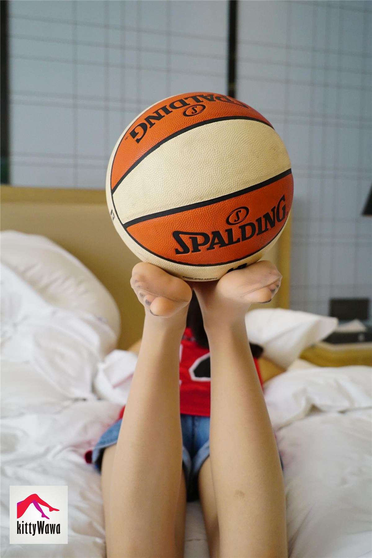 袜小喵 KT016 灌篮少女14号 [99P+20M]_第3集