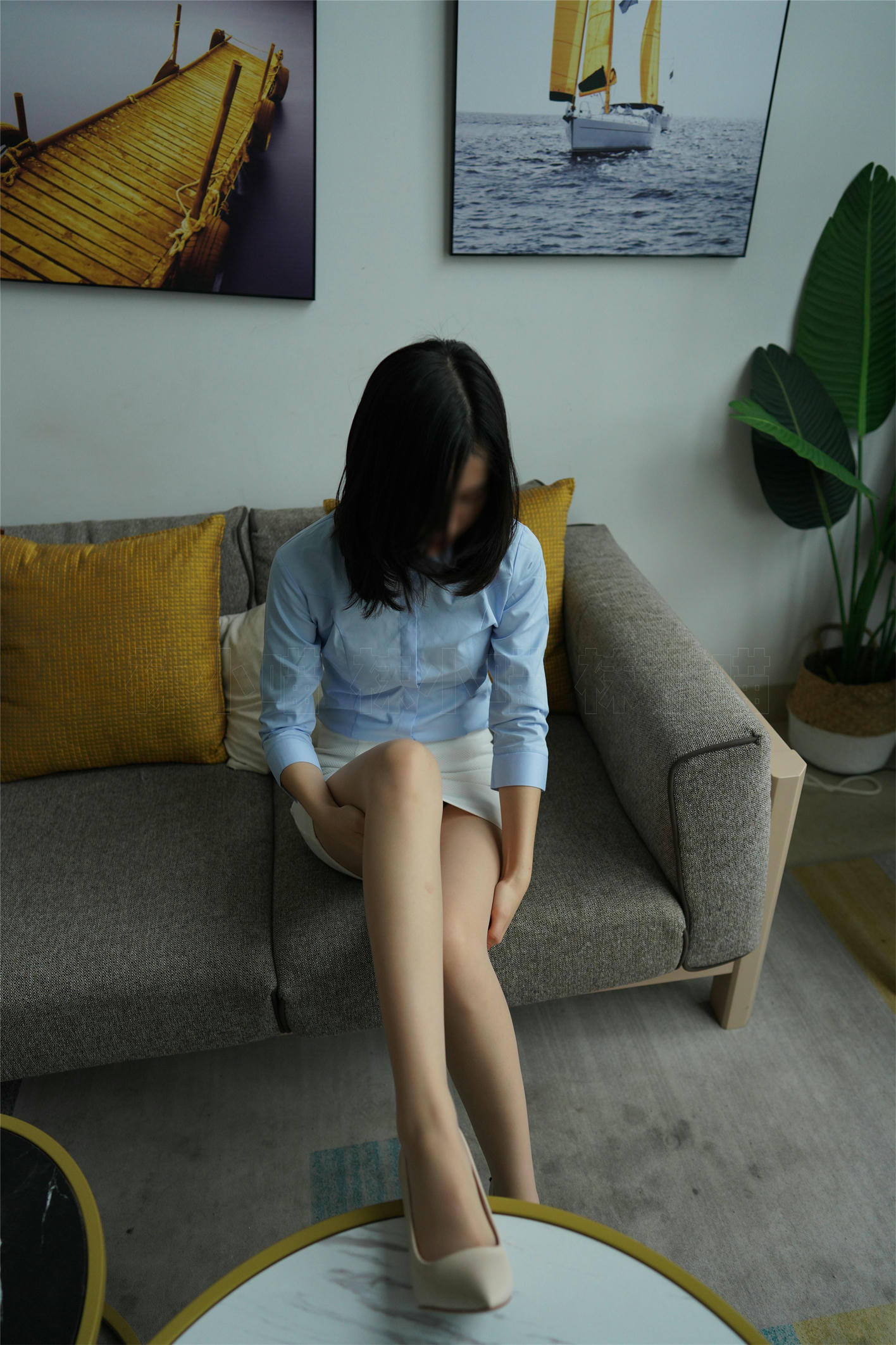 袜小喵 KT170 楼梯私密事 [60P+105M]_第1集