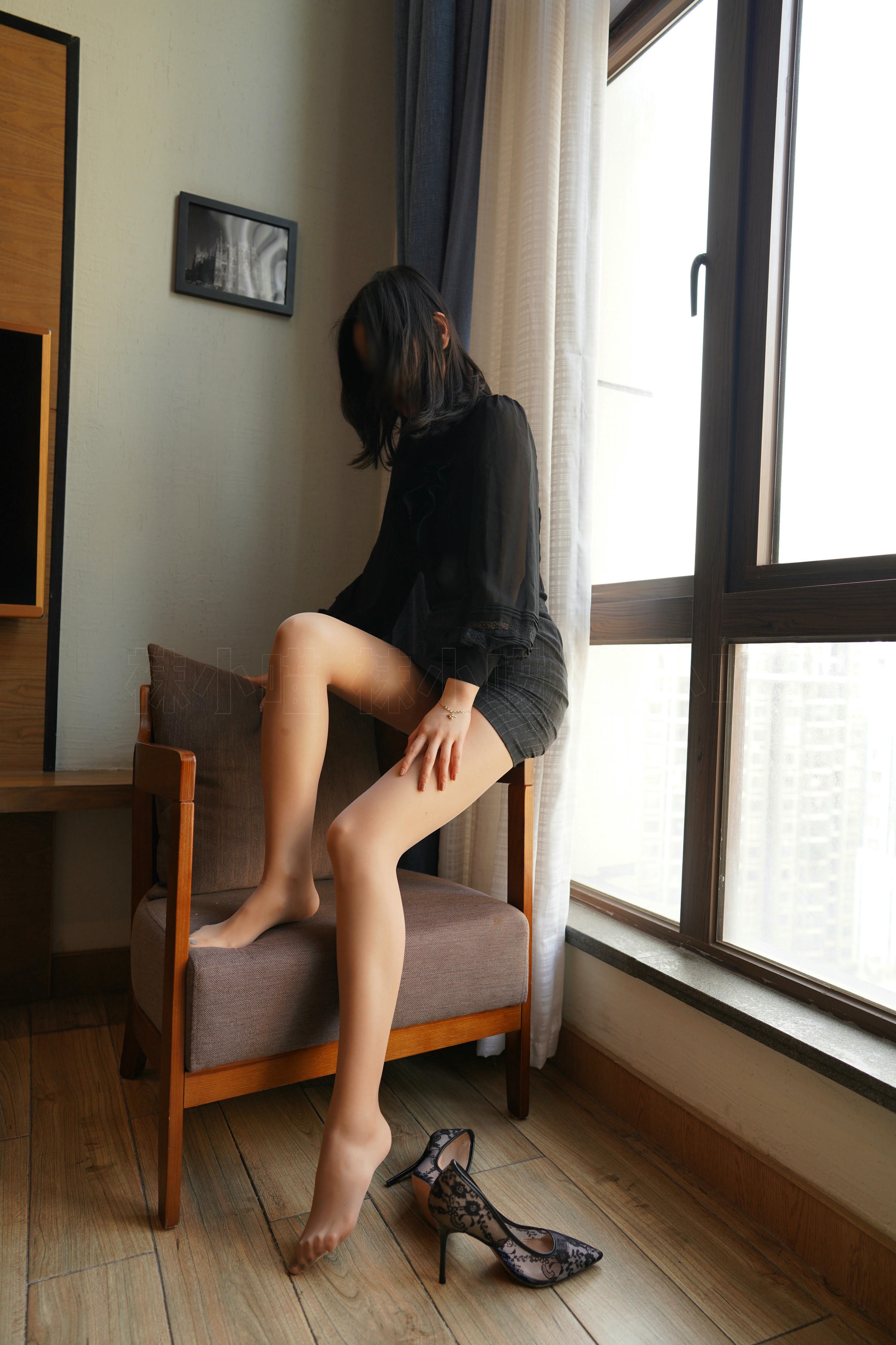 袜小喵 KT172 窗前玩个丝 [60P1V+379M]_第3集