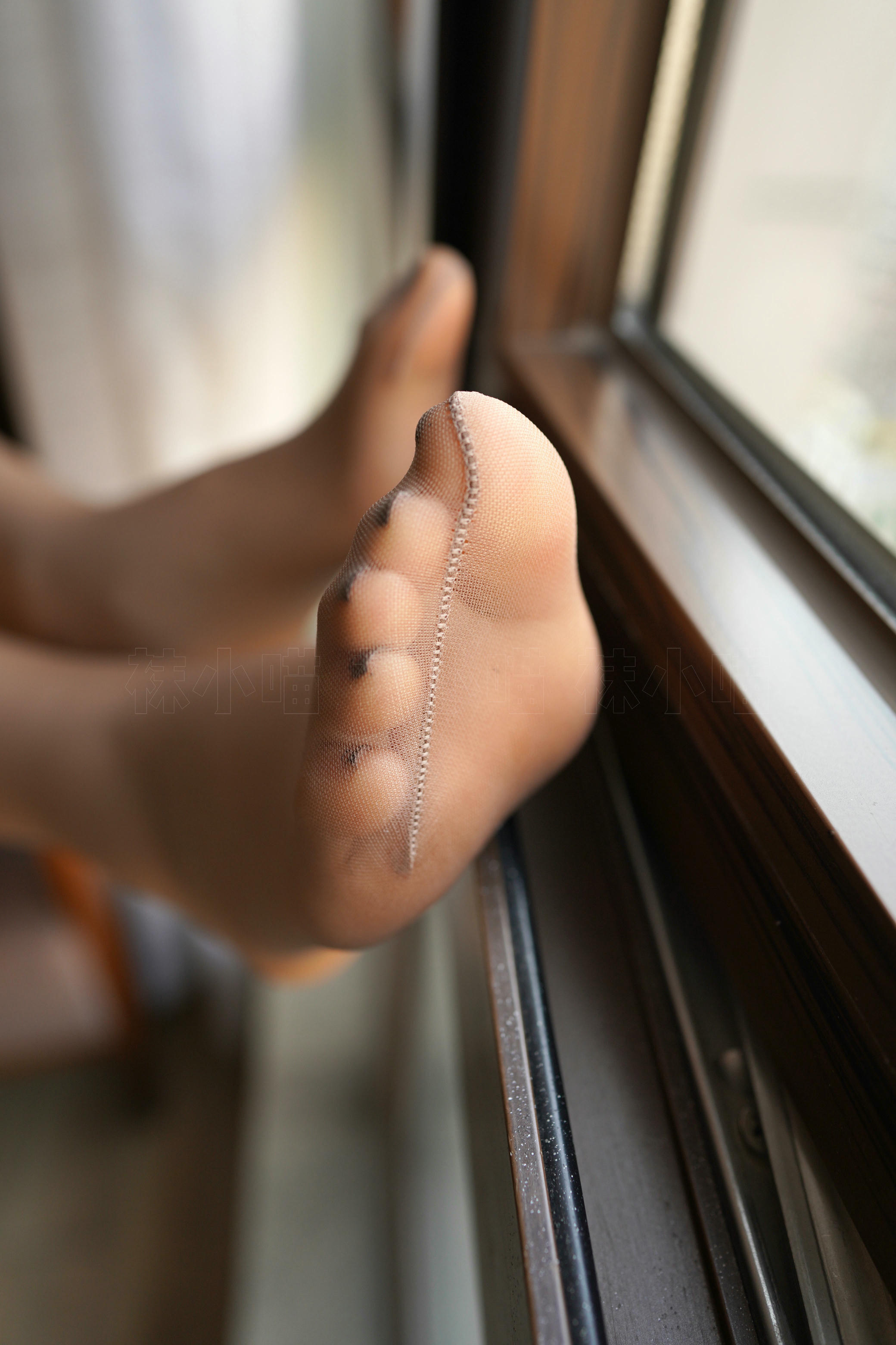 袜小喵 KT172 窗前玩个丝 [60P1V+379M]_第1集