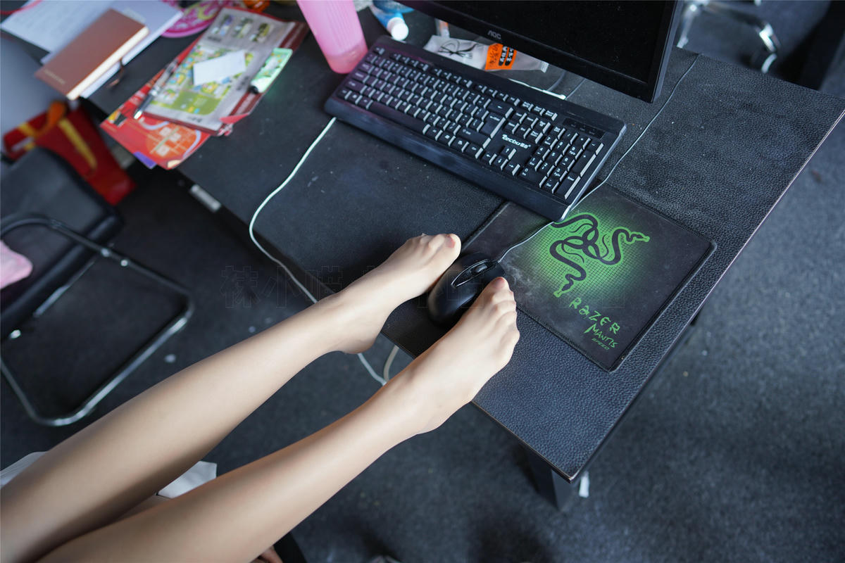 袜小喵 KT176 窥探女上司 [60P+89M]_第3集