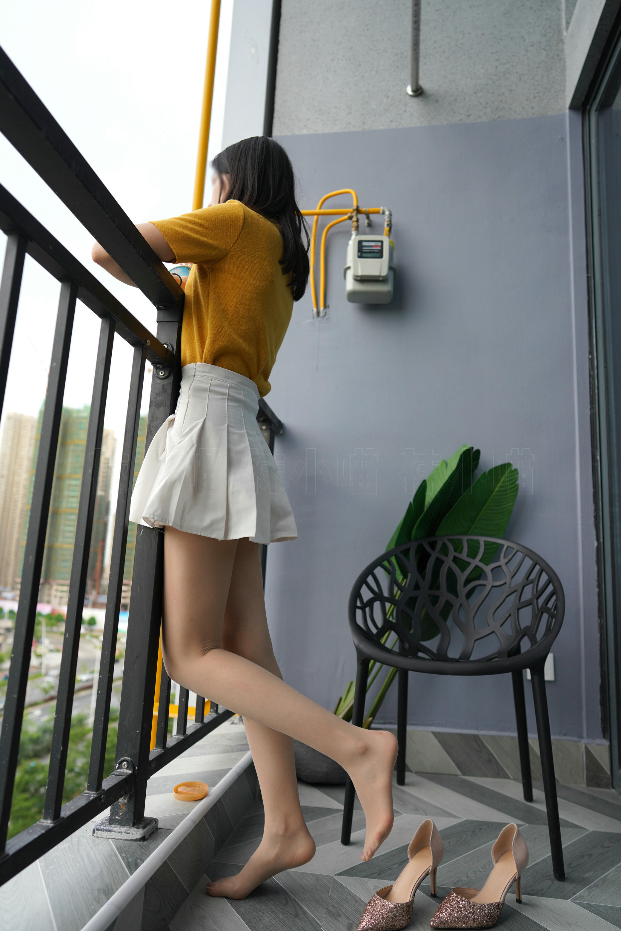 袜小喵 KT194 滴到腿上了 [59P+107M]_第1集