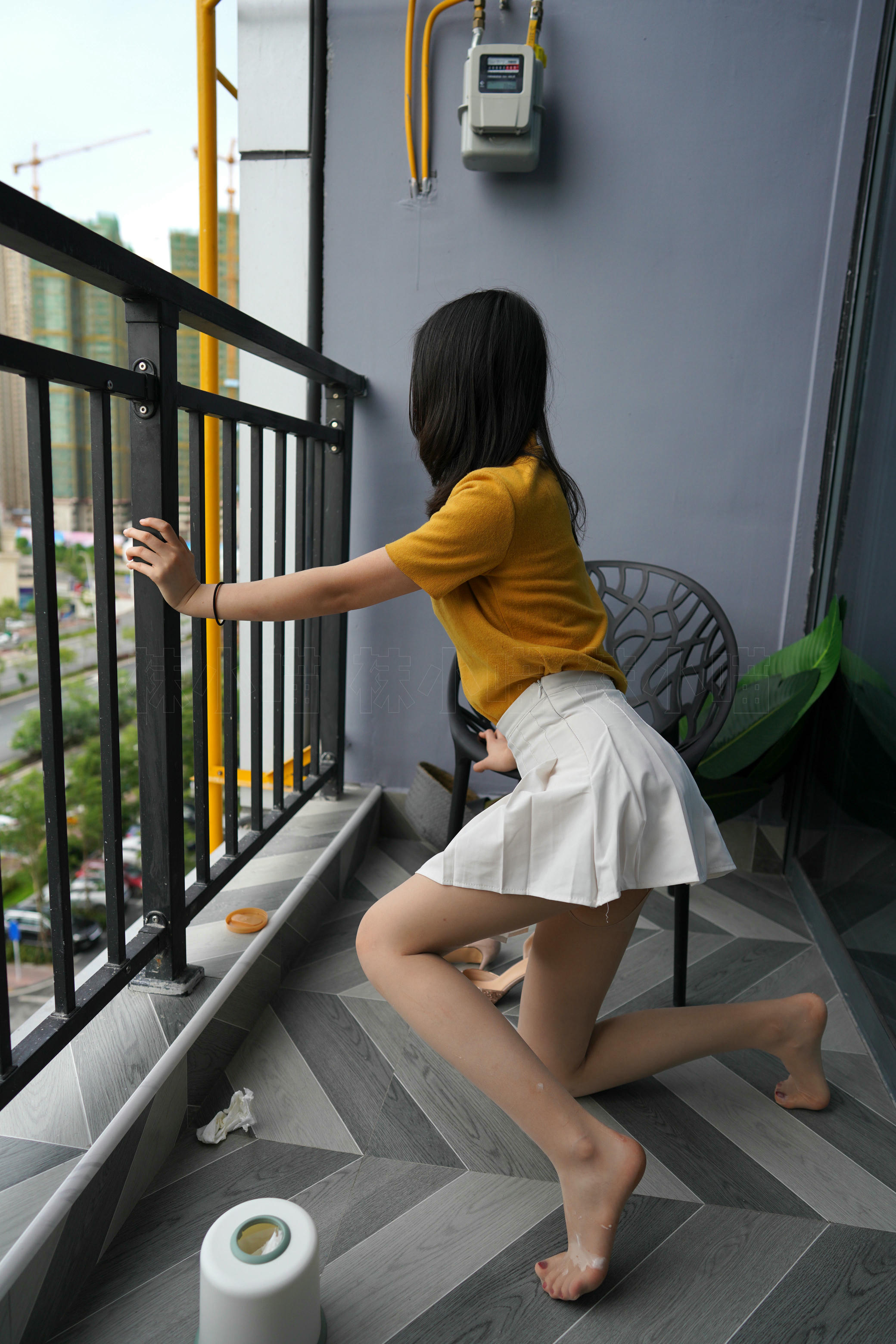 袜小喵 KT194 滴到腿上了 [59P+107M]_第1集