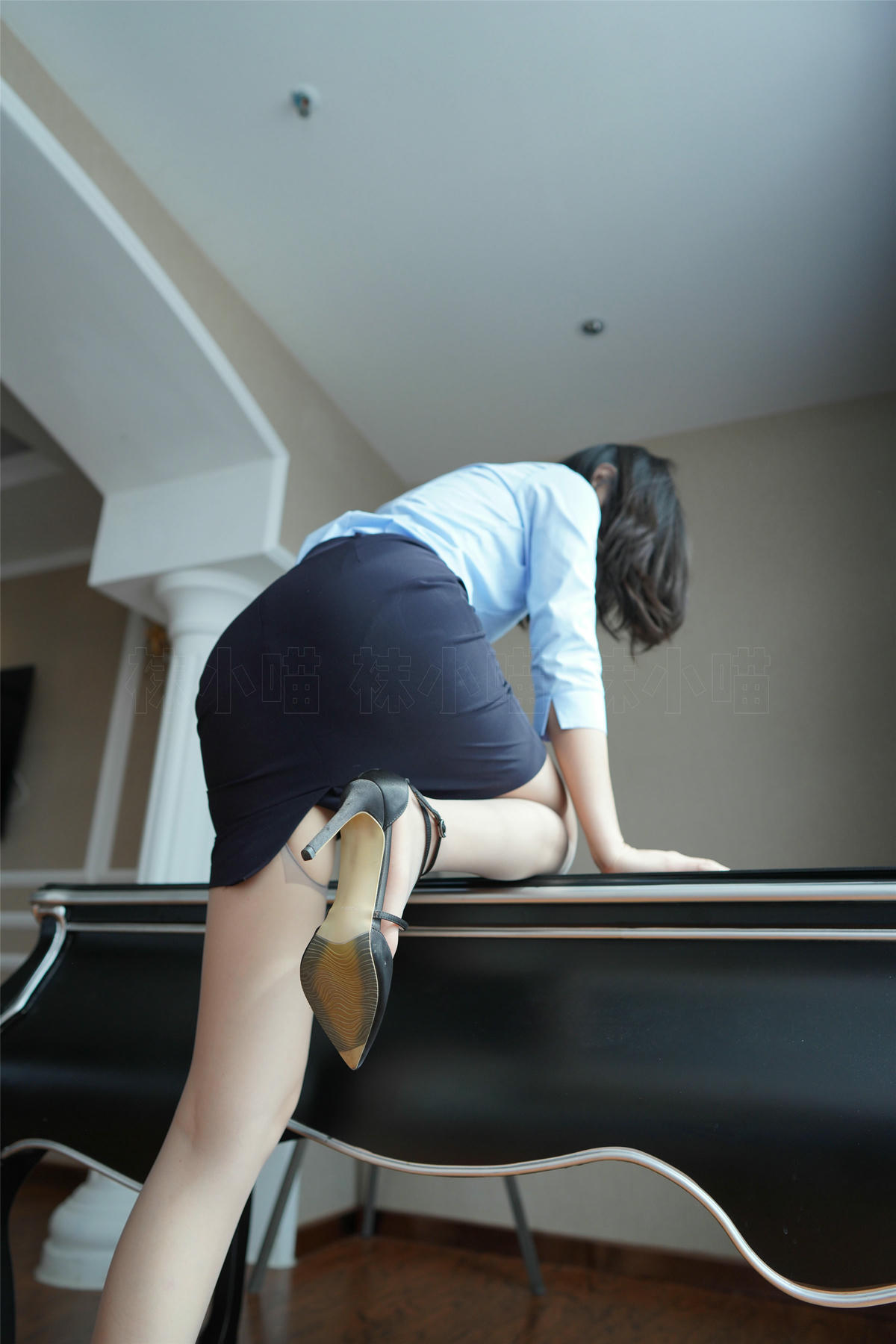 袜小喵 KT196 欲望制服 [60P+67M]_第1集