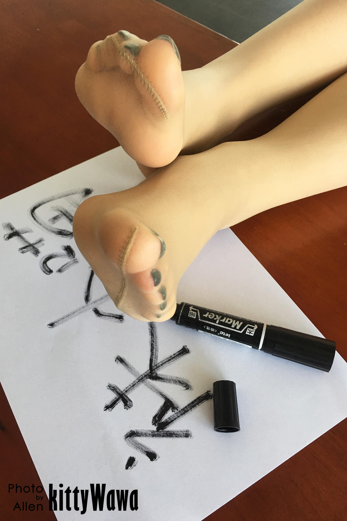 袜小喵 KT002 玩物 马克笔 [99P+18M]_第4集